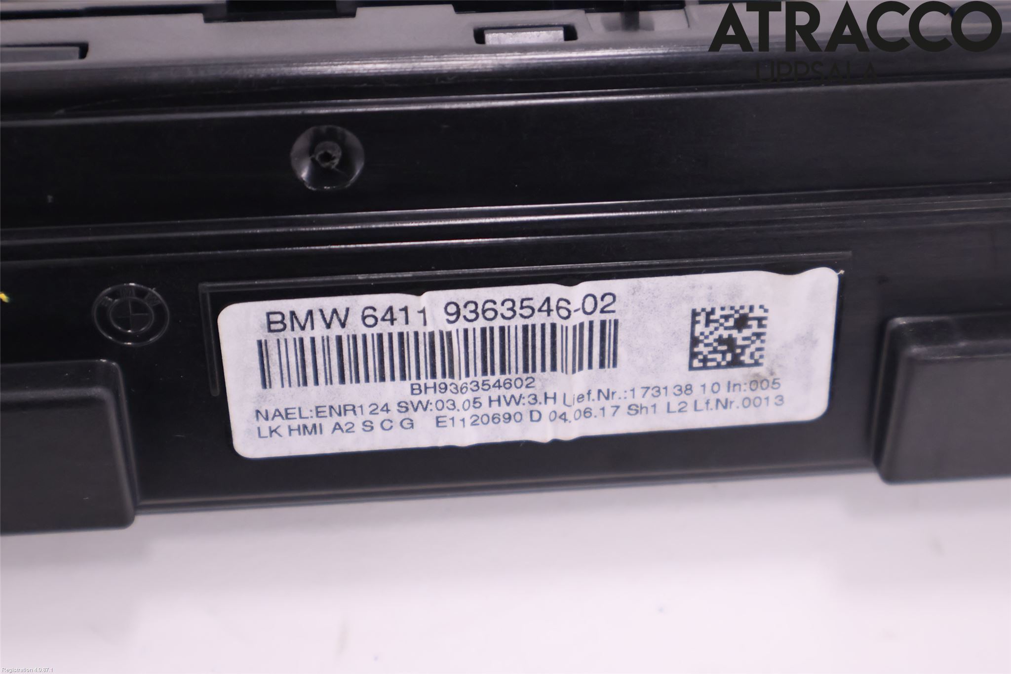 BMW 3 GT F34 13-19 Ac Styrenhet Ac Manöveren