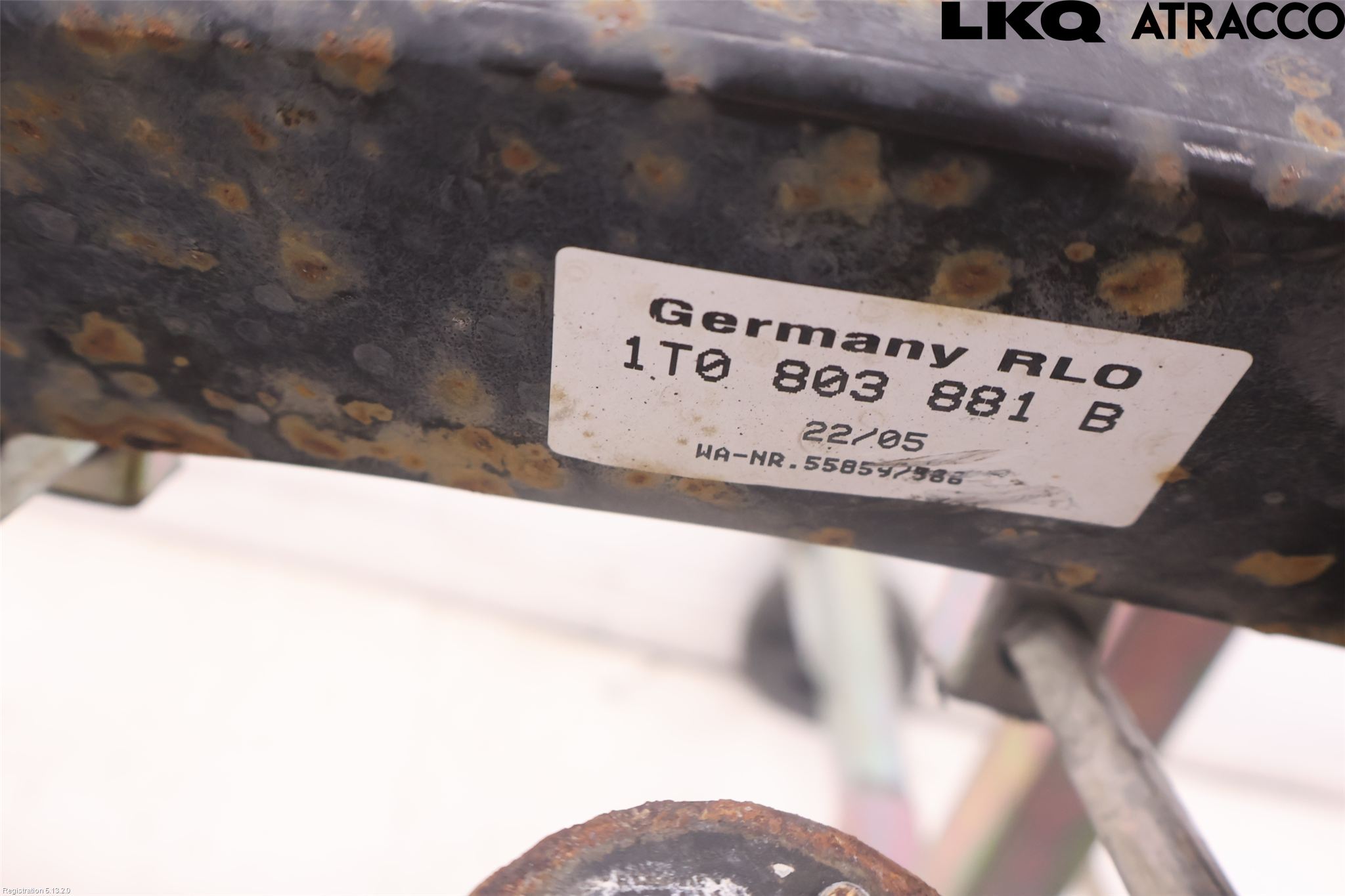 Volkswagen VW TOURAN 03-10 Dragkrok