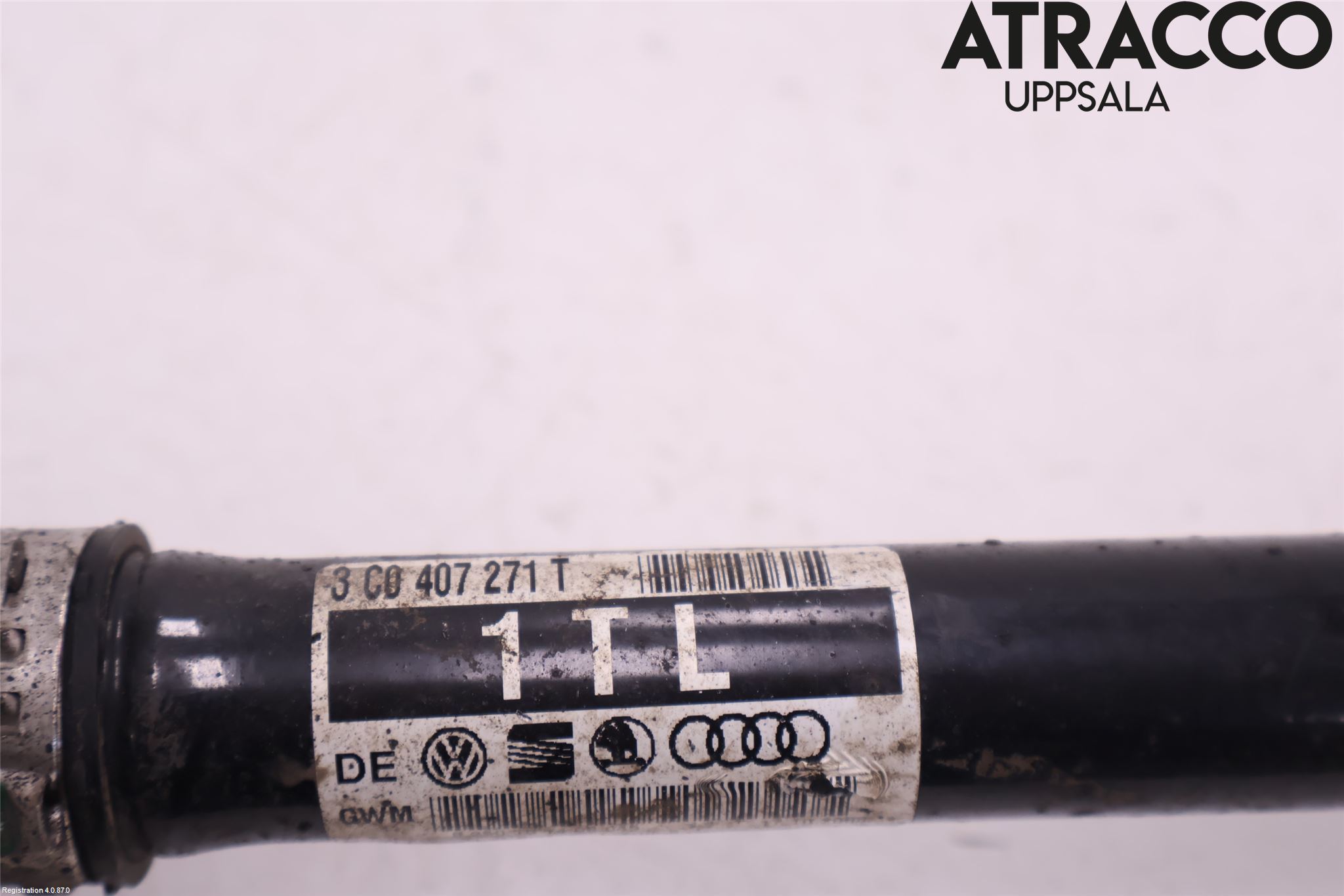 Volkswagen VW PASSAT CC 08-16 Drivaxel Fram Vänster