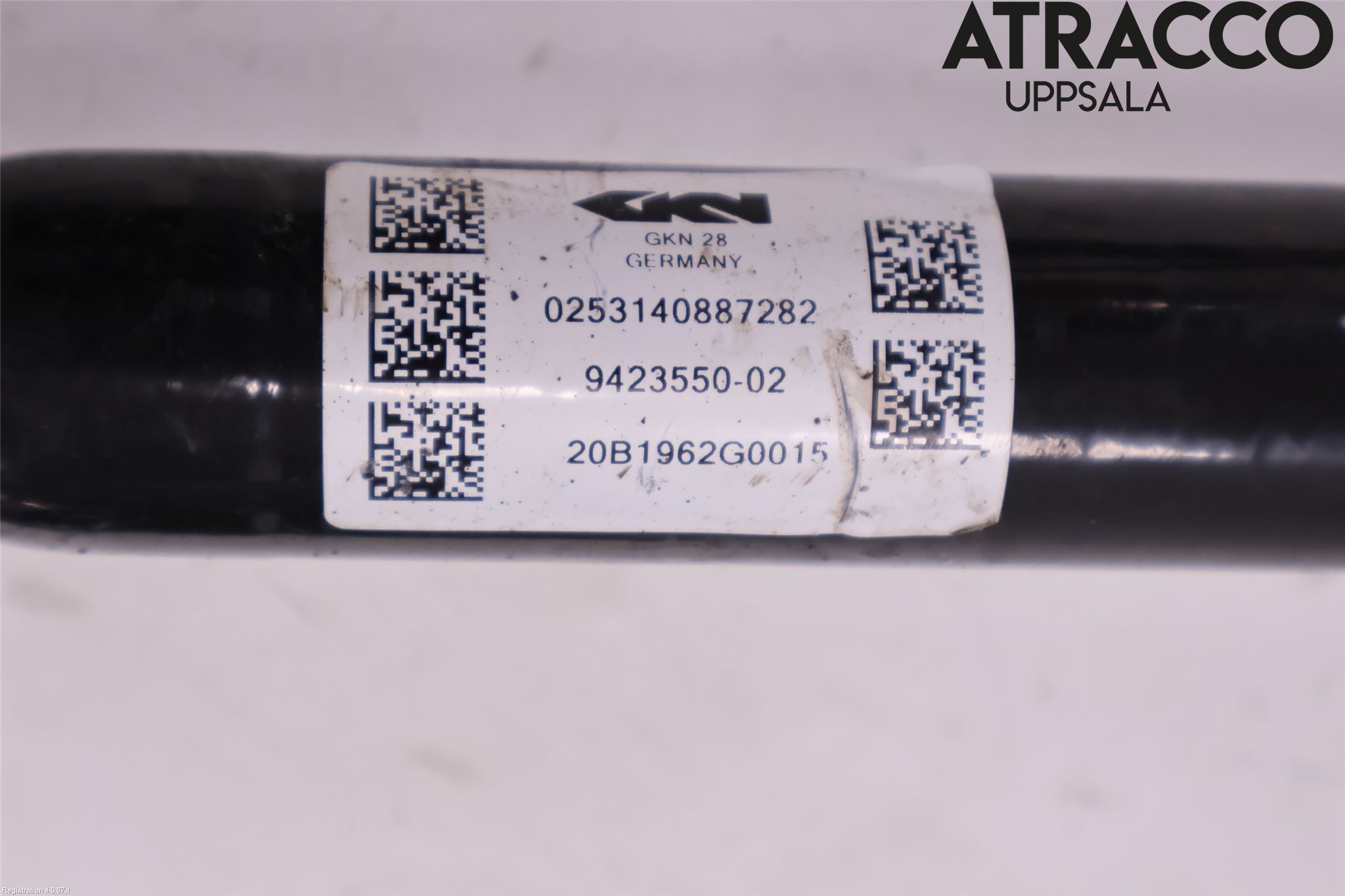 BMW 3 G20/G21/G80/G81 19- Drivaxel Bak Höger