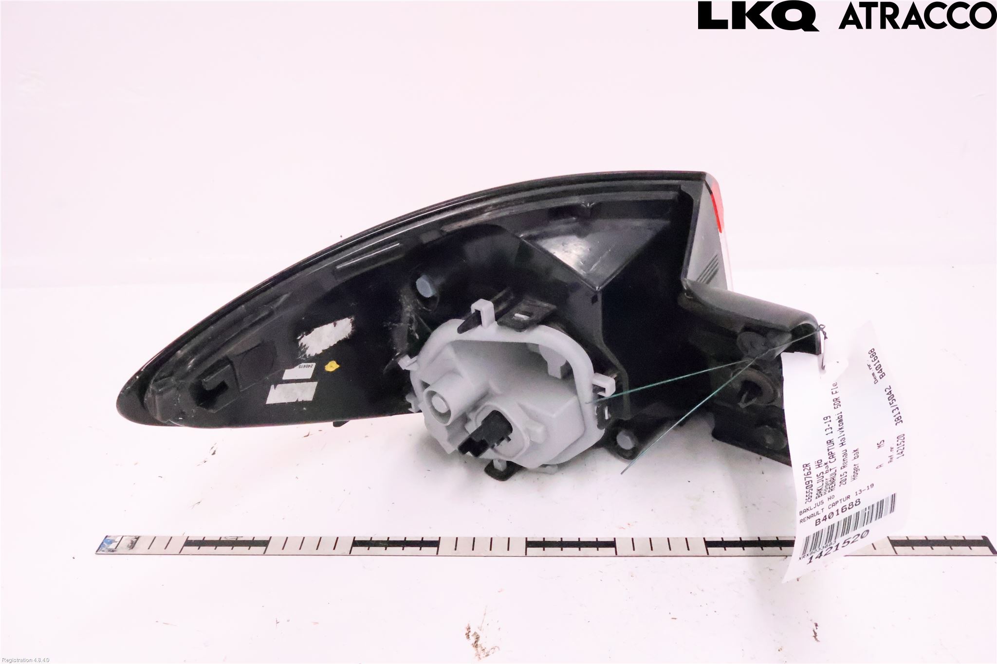 Renault CAPTUR 13-19 Bakljus Höger