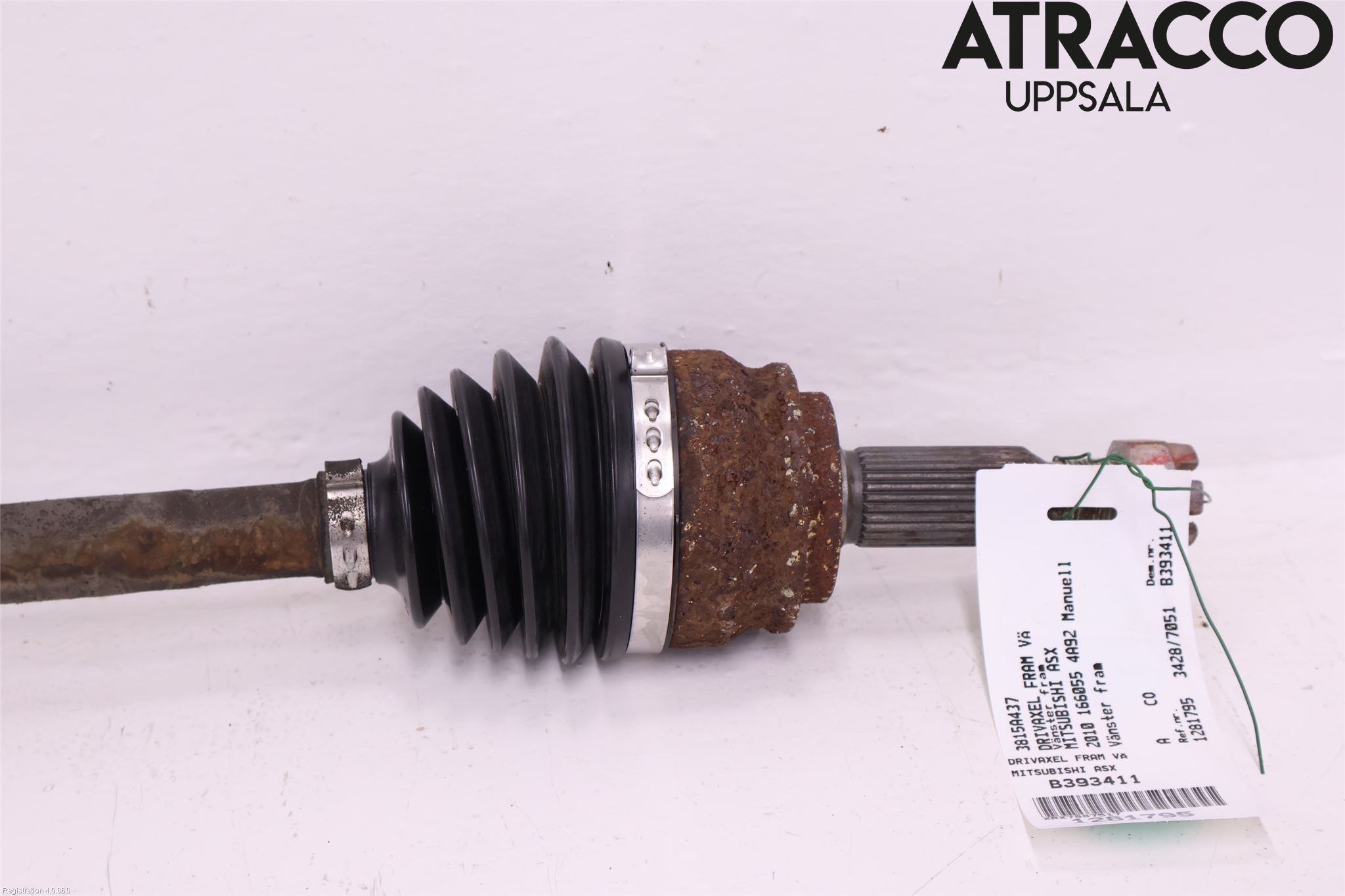 Mitsubishi ASX 10-22 Drivaxel Fram Vänster