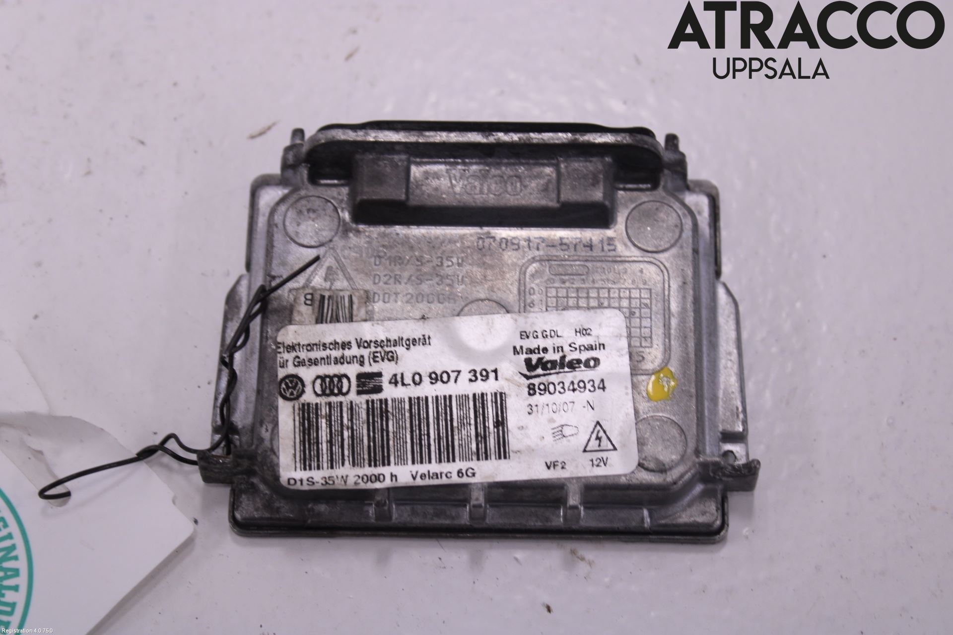 Volkswagen VW EOS  06-10 Styrenhet Strålkastare