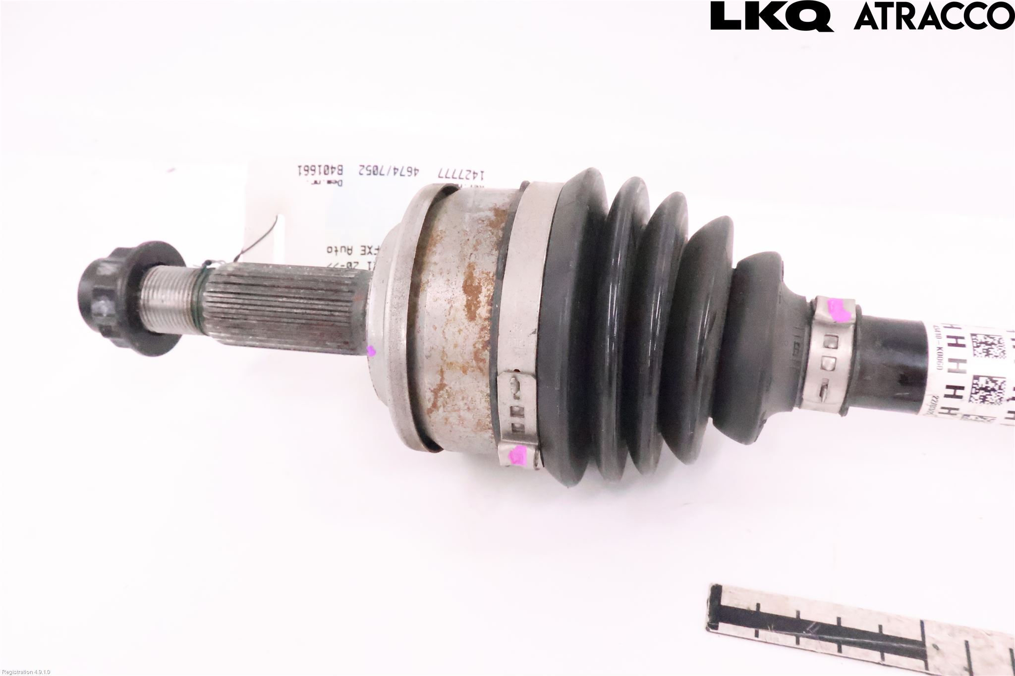 Toyota YARIS XP21 20- Drivaxel Fram Höger