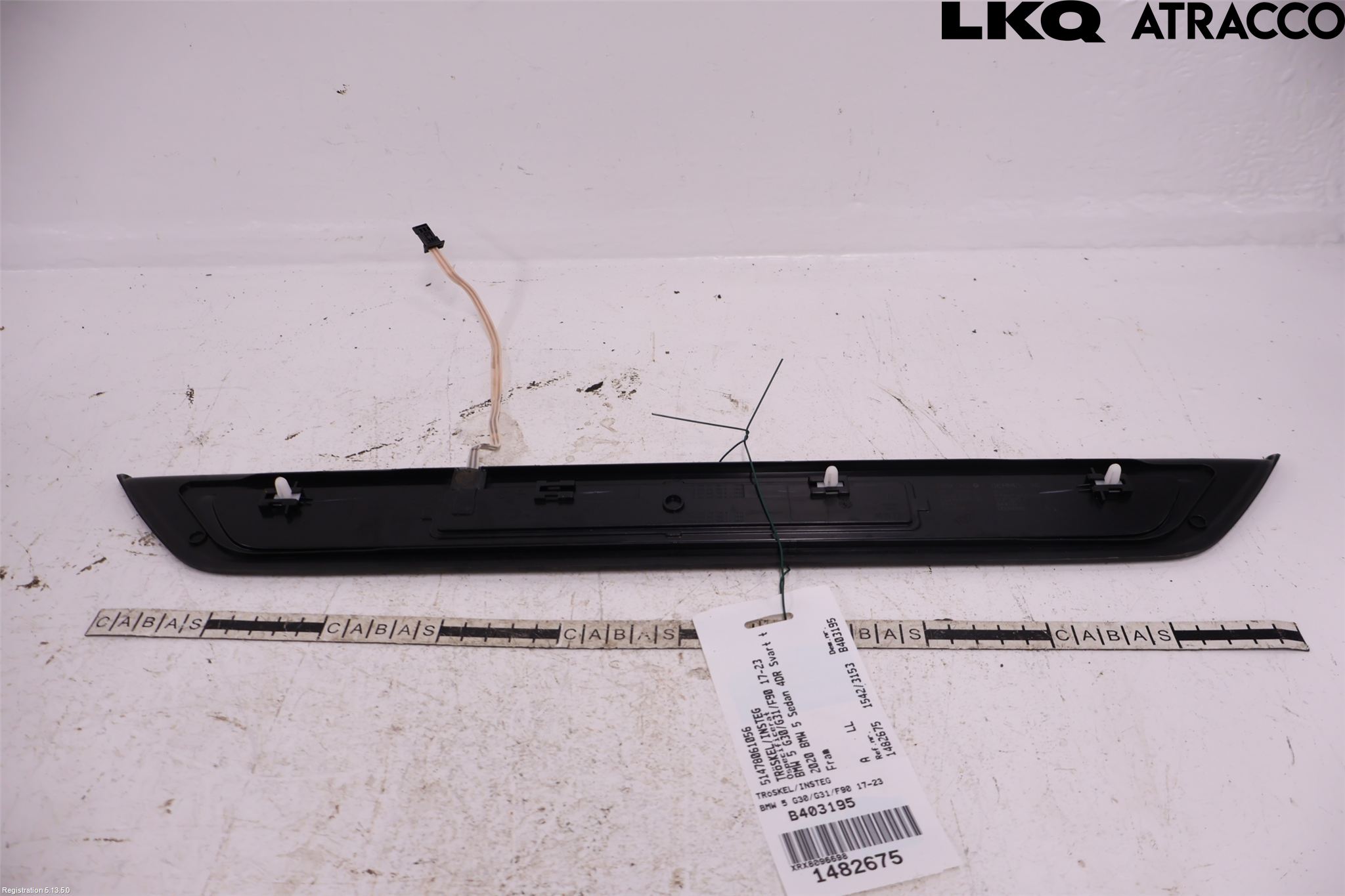 BMW 5 G30/G31/F90 17-23 Inr Tröskel-Insteg