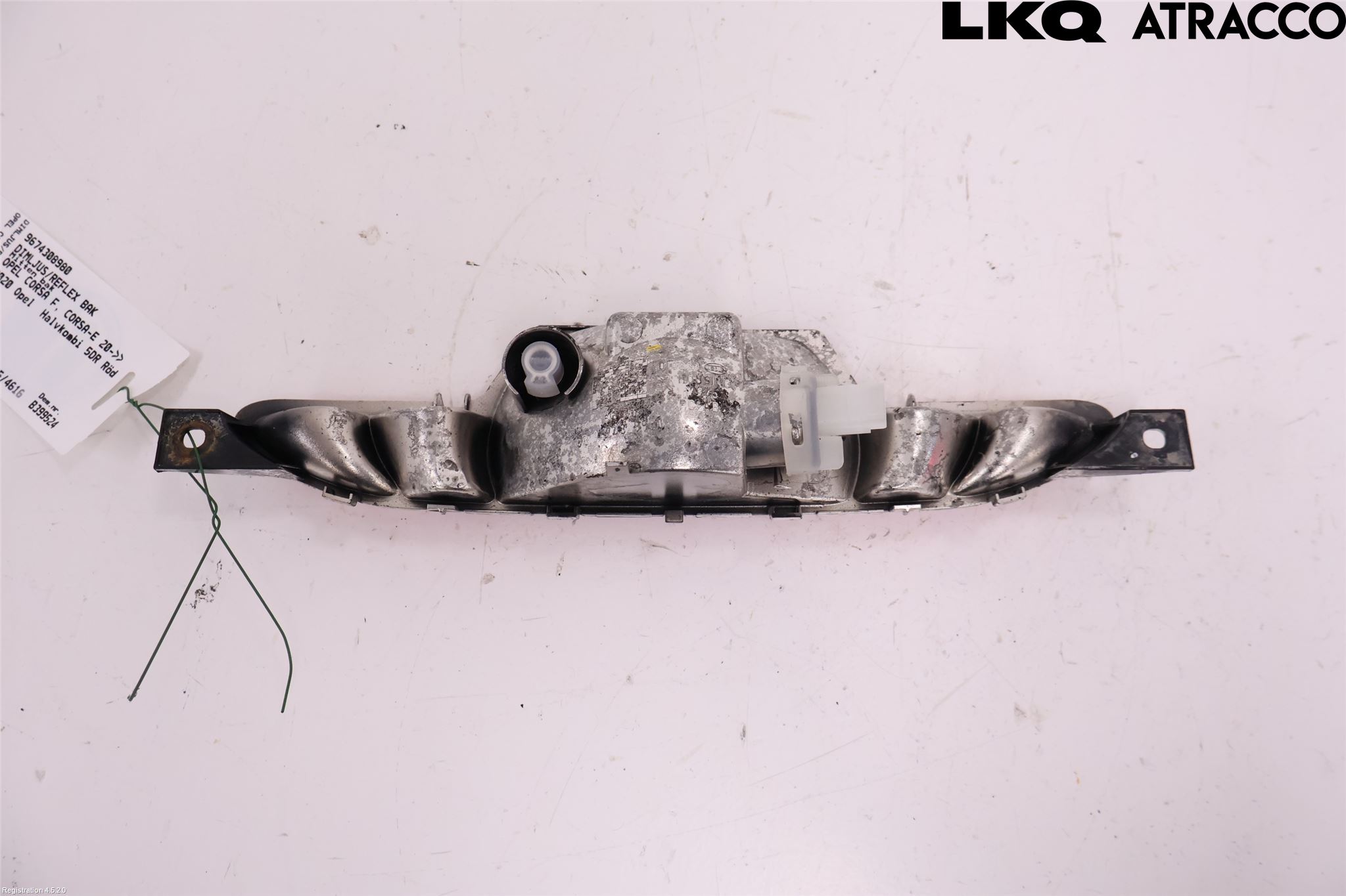 Opel CORSA F, CORSA-E 20- Dimljus/Reflex Bak