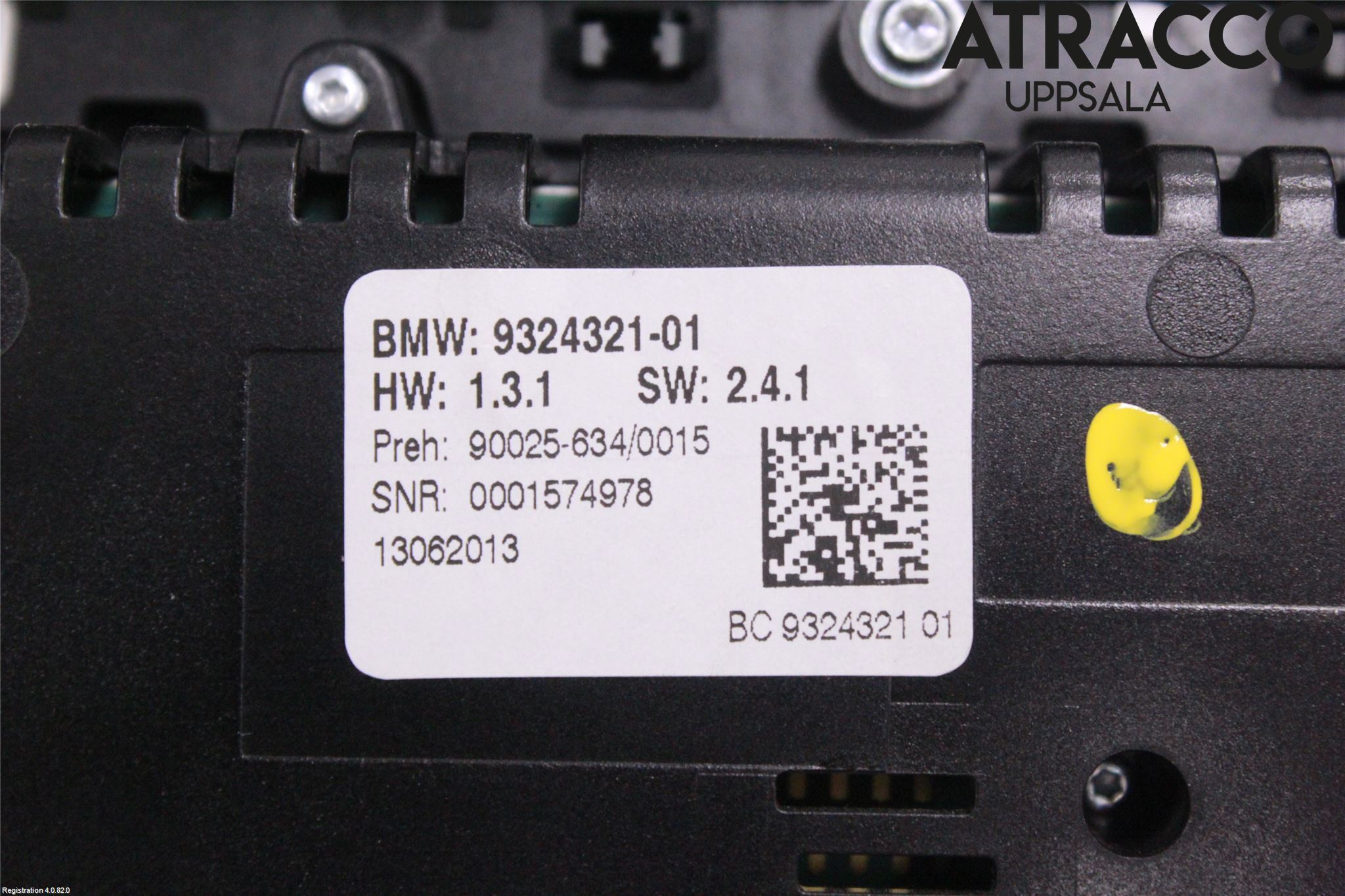 BMW 5 F10/F11/F18 09-17 Ac Styrenhet Ac Manöveren