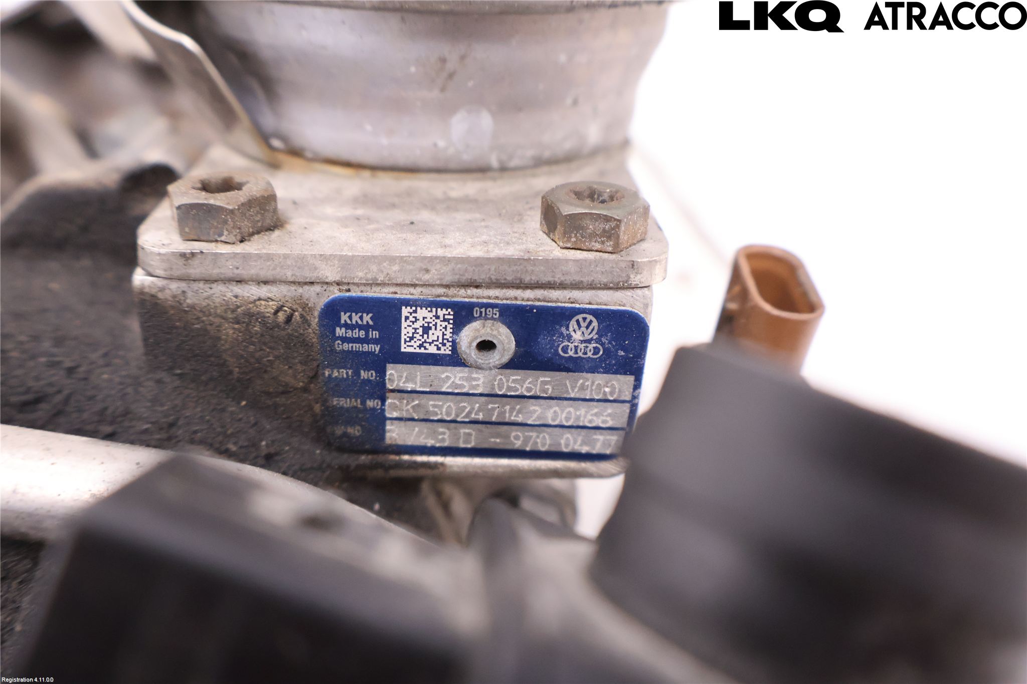 Volkswagen VW PASSAT 15-19 Turboaggregat