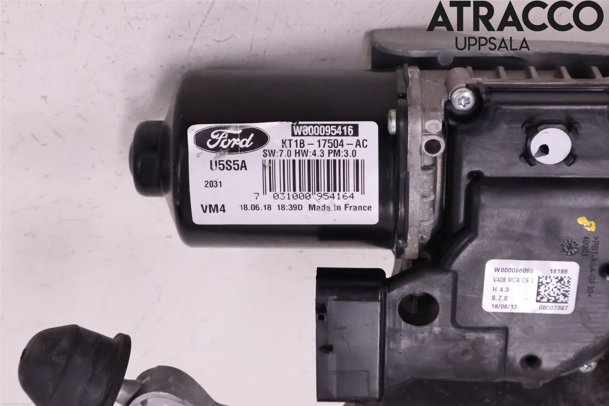 Ford TRANSIT/TOURNEO CONNECT 13-22 Torkarmotor Vindruta