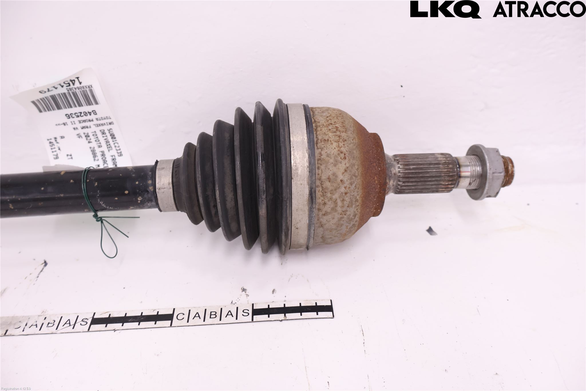 Toyota PROACE II 16- Drivaxel Fram Vänster