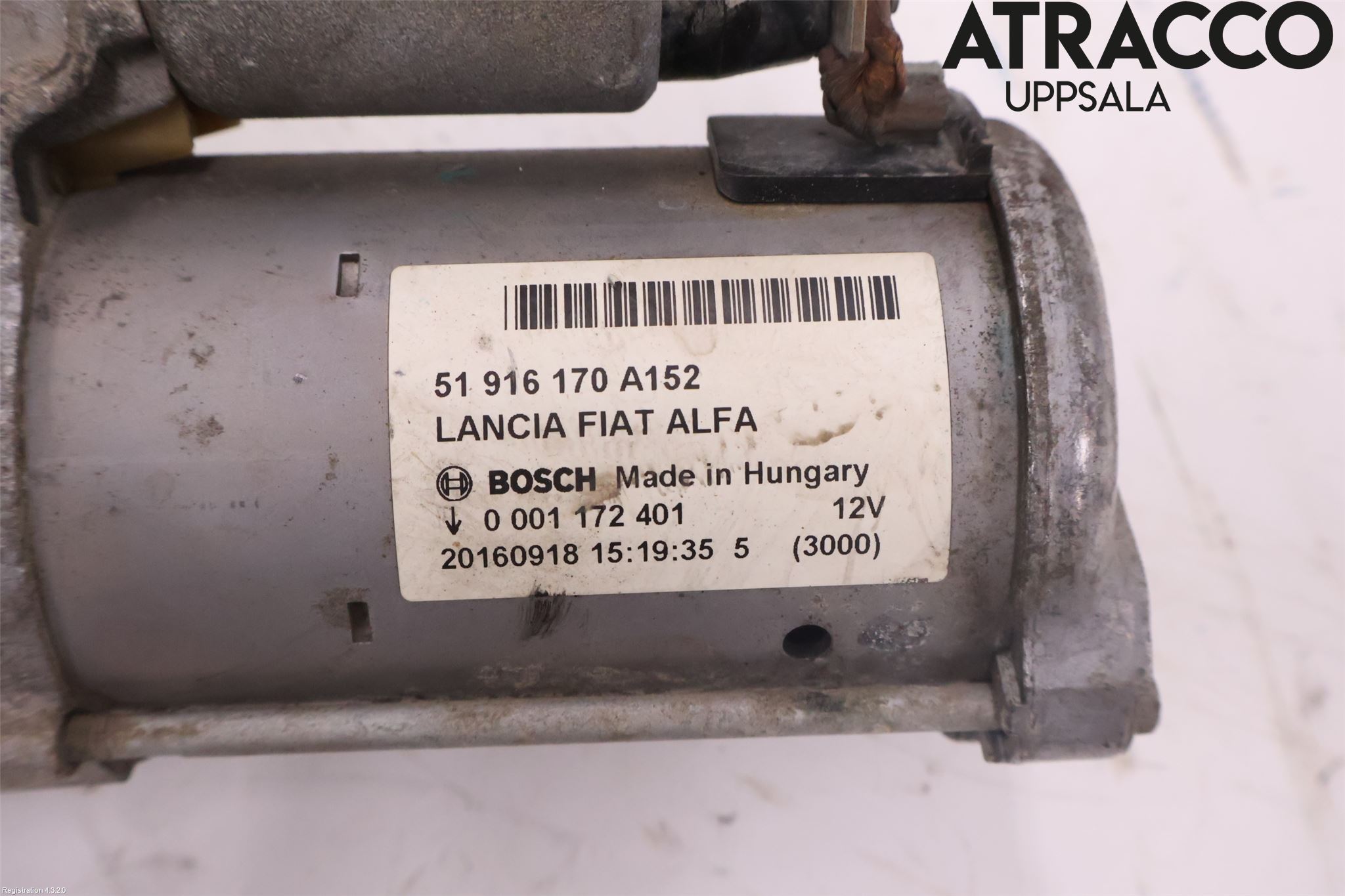 Fiat FIORINO Startmotor Diesel