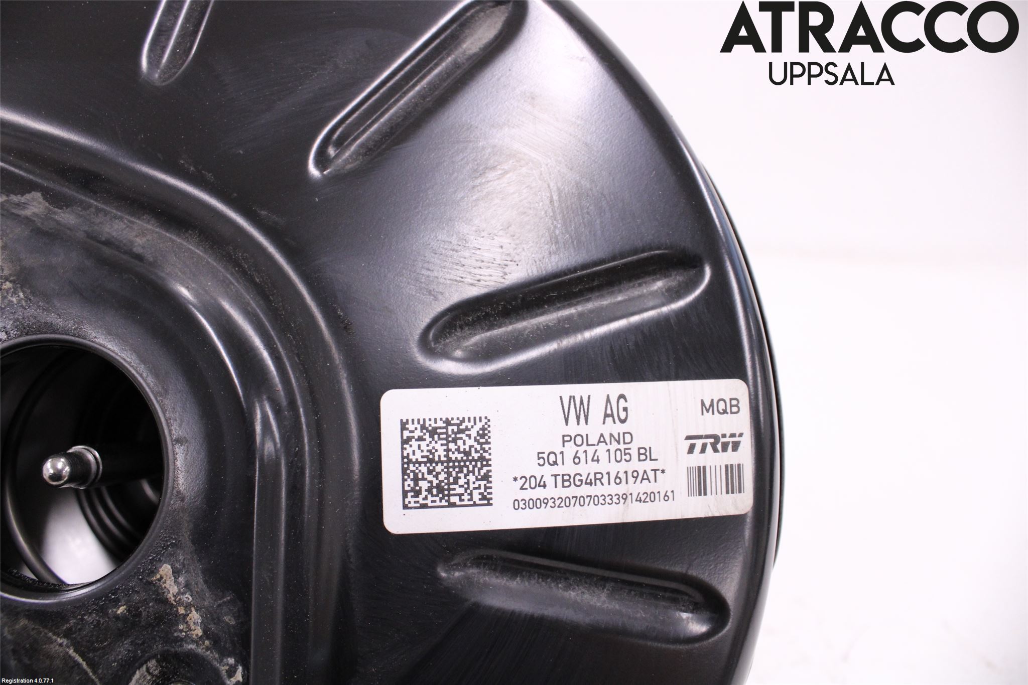 Volkswagen VW PASSAT 15-19 Bromsservo