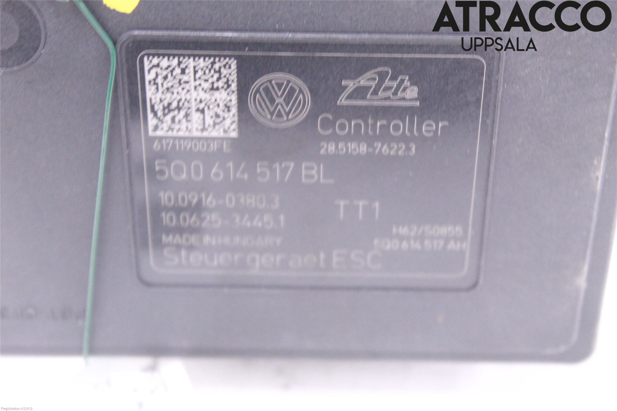 Volkswagen VW PASSAT 15-19 Abs Hydraulaggregat