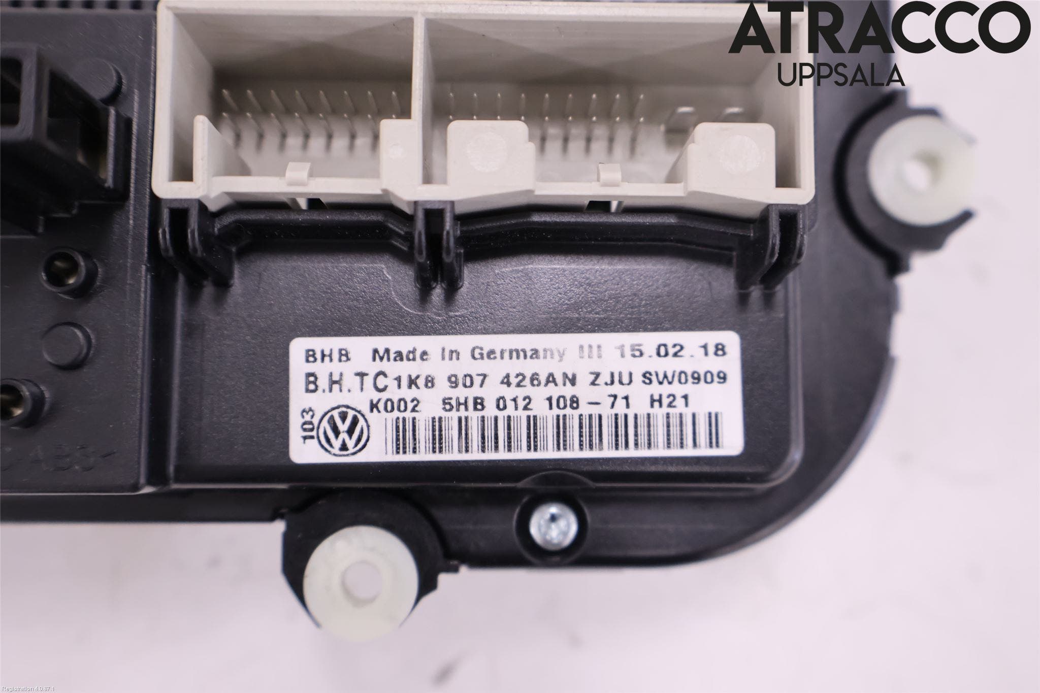 Volkswagen VW CADDY 16-20 Ac Styrenhet Ac Manöveren