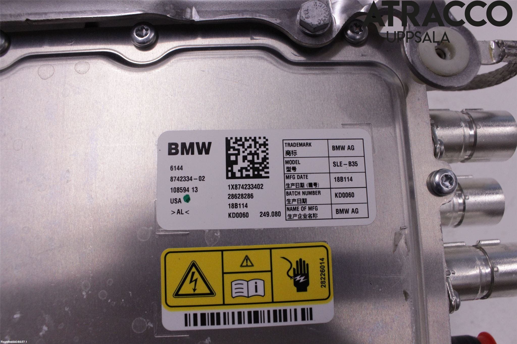 BMW 2 F45 Active Tourer 14-21 Batteriladdare Högspänning