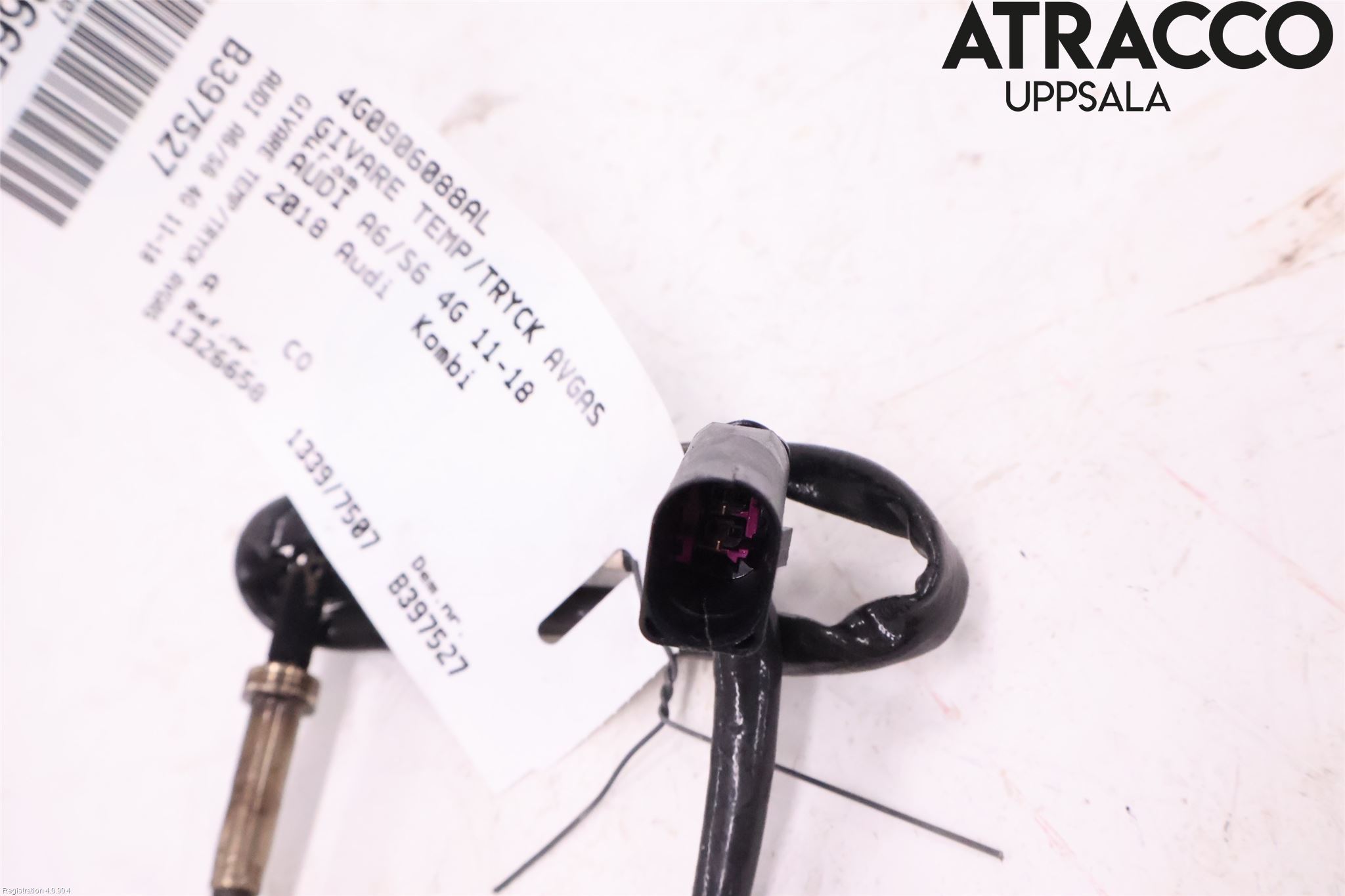 Audi A6/S6 4G 11-18 Givare Temp-Tryck Avgas