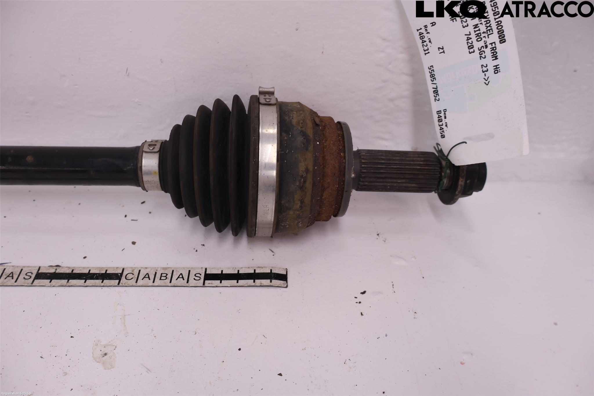 Kia NIRO (SG2) 23- Drivaxel Fram Höger