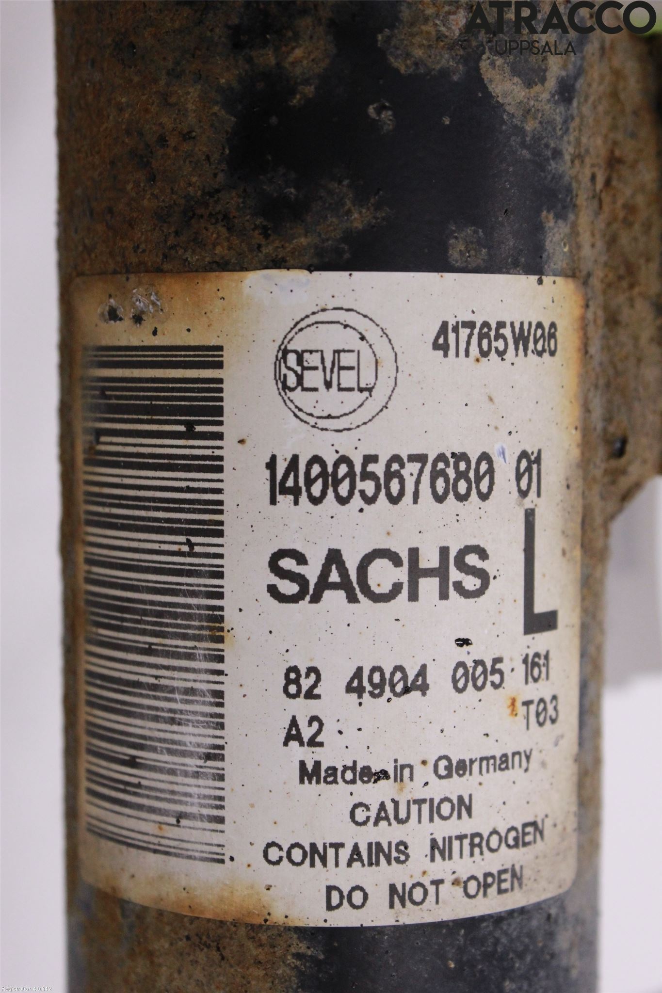 Fiat SCUDO 07-16 Fjäderben Fram Vänster