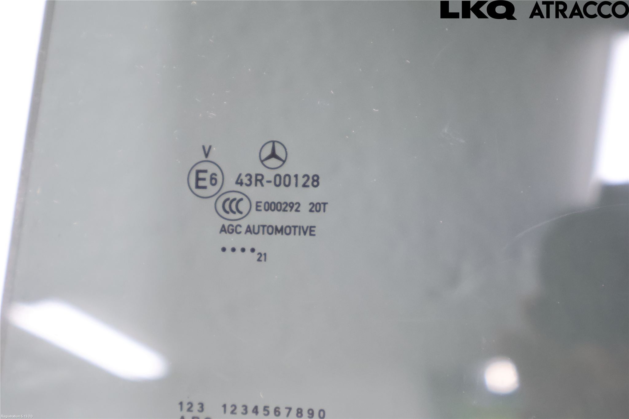 Mercedes-Benz MB CLA-KLASS (C118/X118) 19- Dörruta Bak Vänster