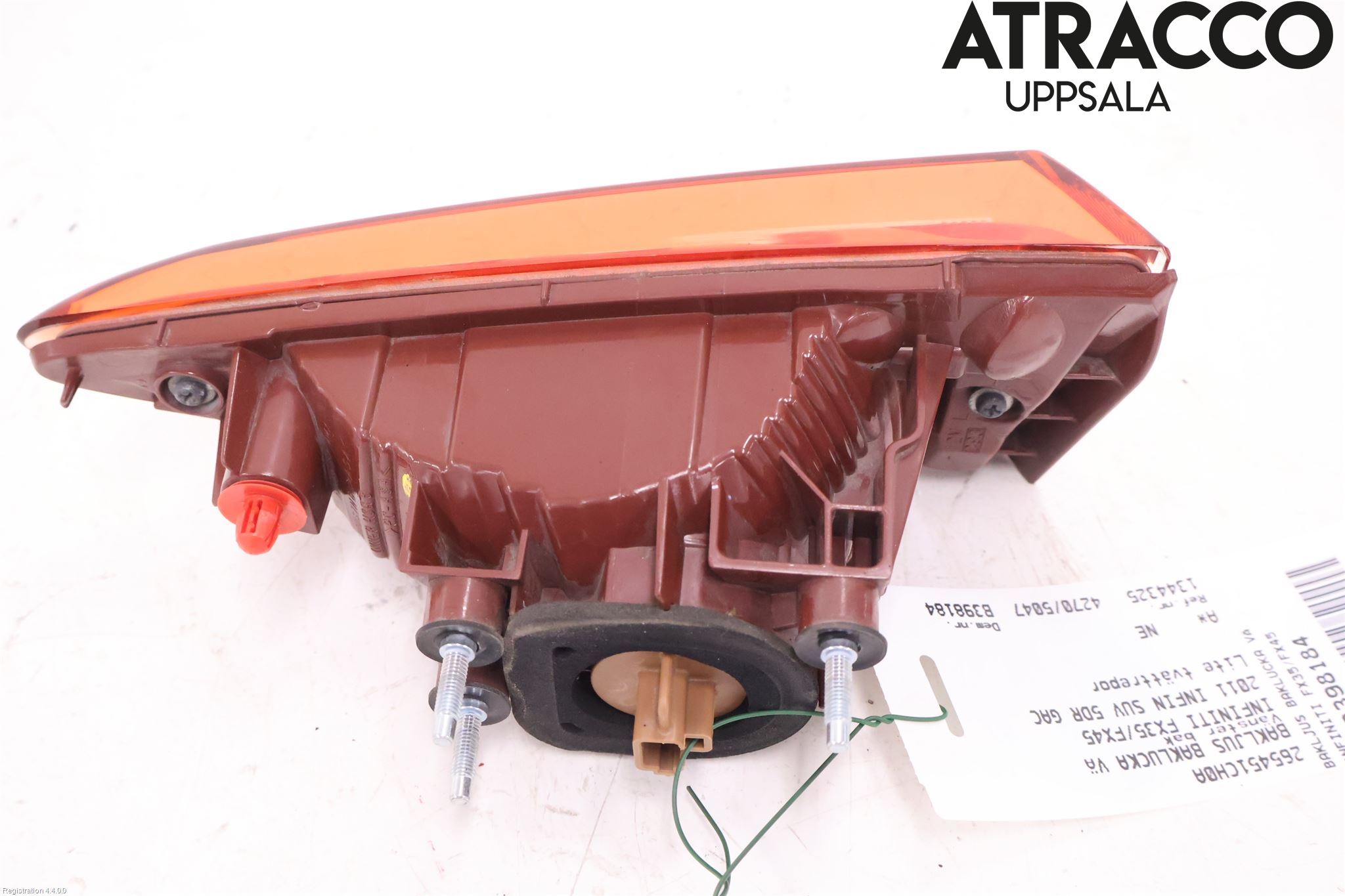 Infiniti FX35/FX45 Bakljus Lucka Vä