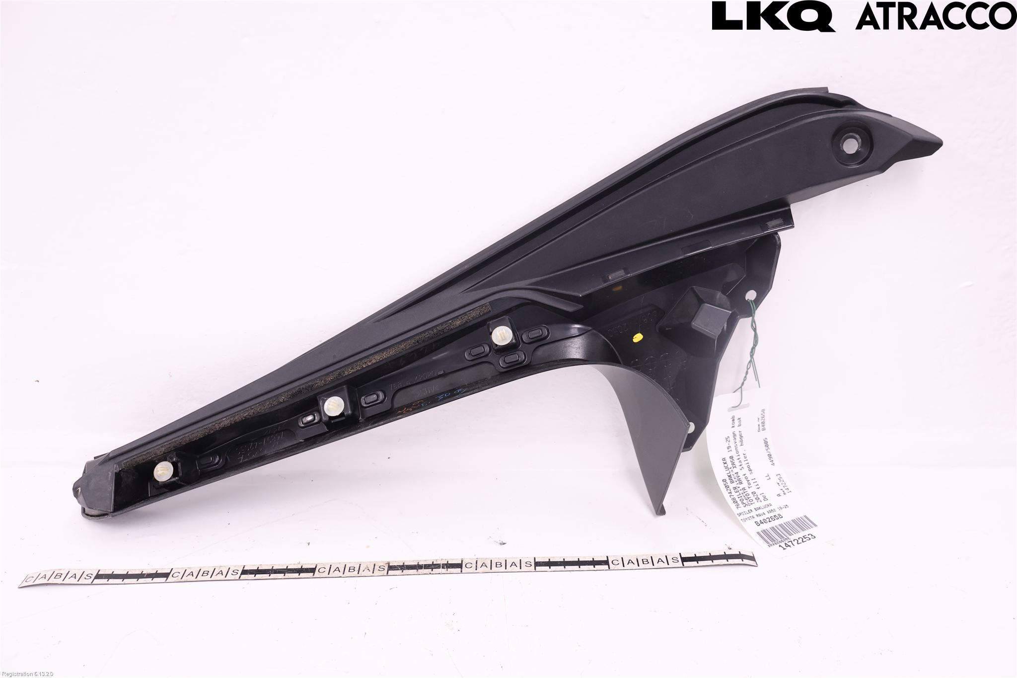 Toyota RAV4 19- Spoiler Baklucka
