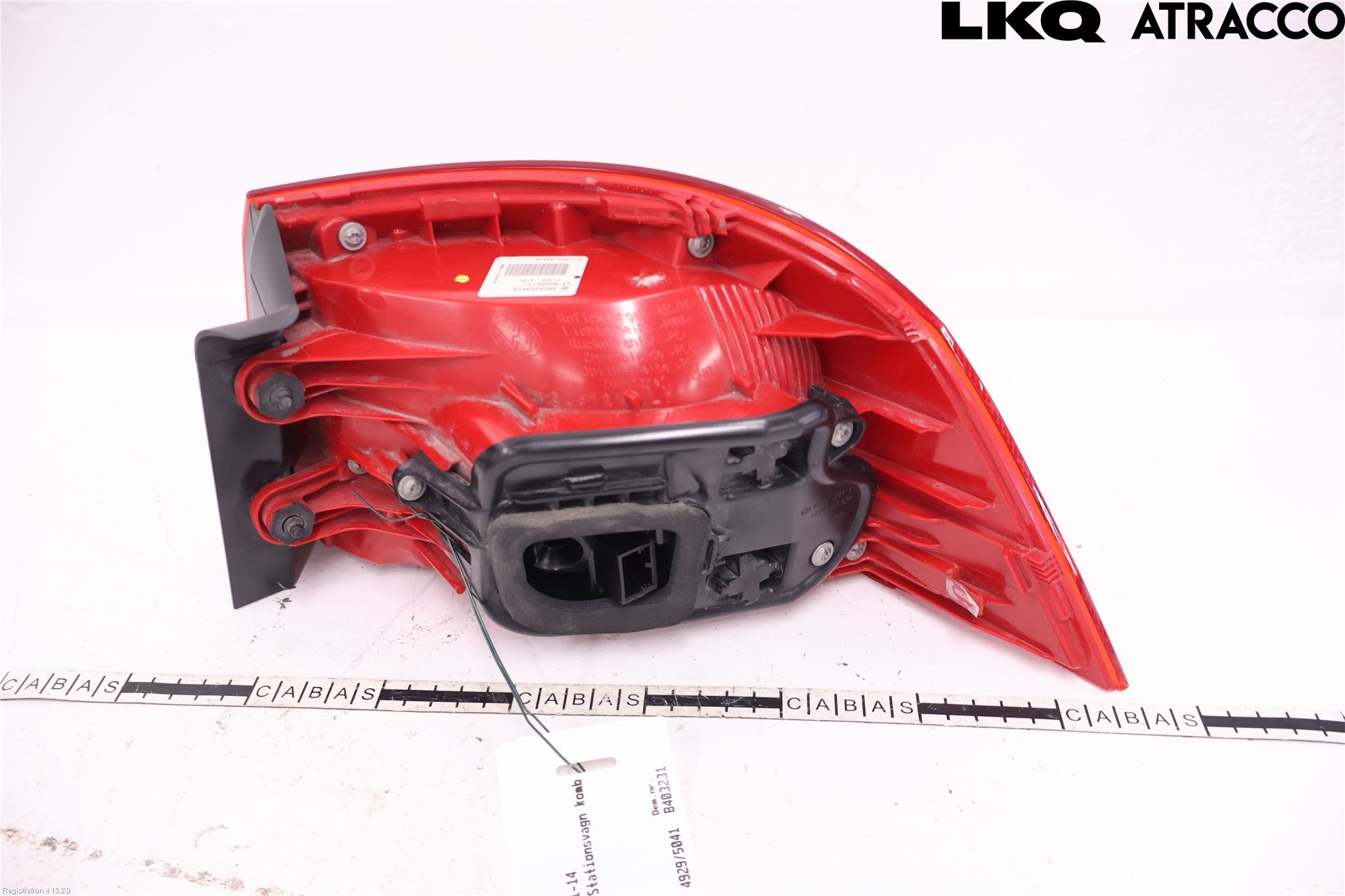 Volkswagen VW PASSAT 11-14 Bakljus Vänster