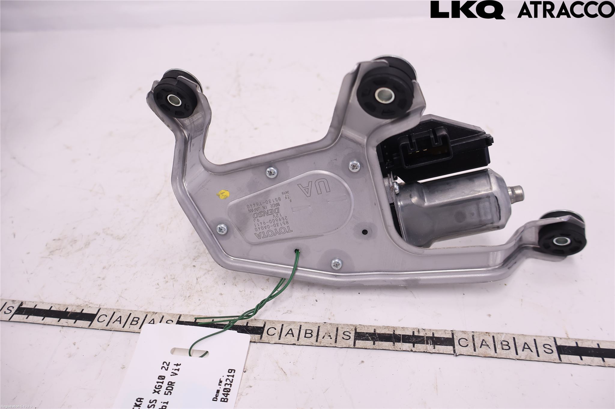Toyota COROLLA CROSS XG10 22- Torkarmotor Baklucka