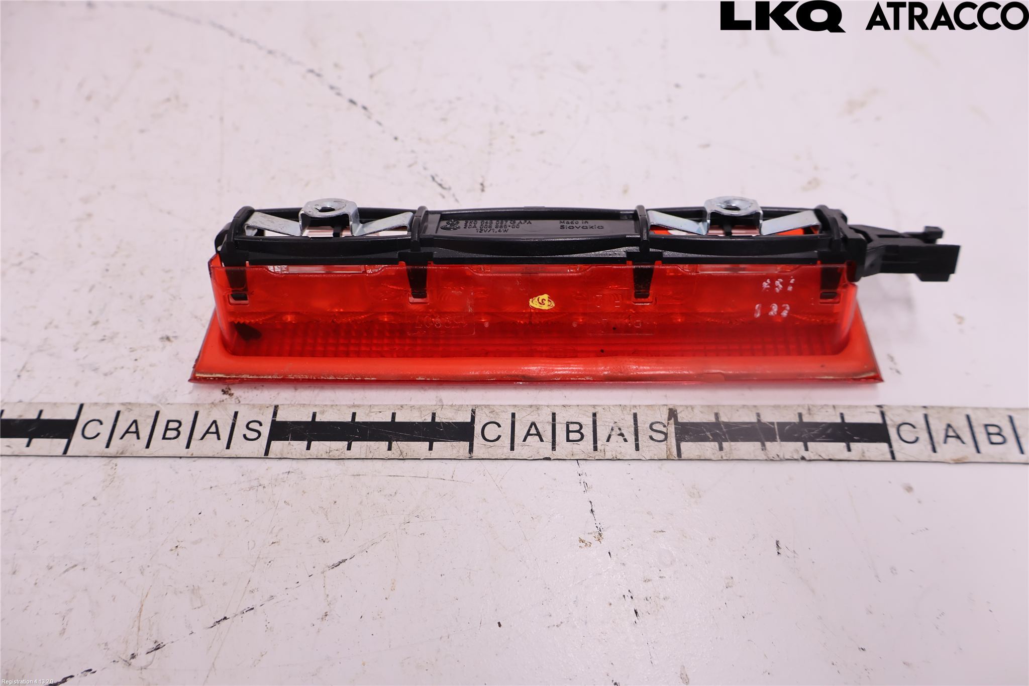 Volkswagen VW CADDY 16-20 Bromsljus Bakruta