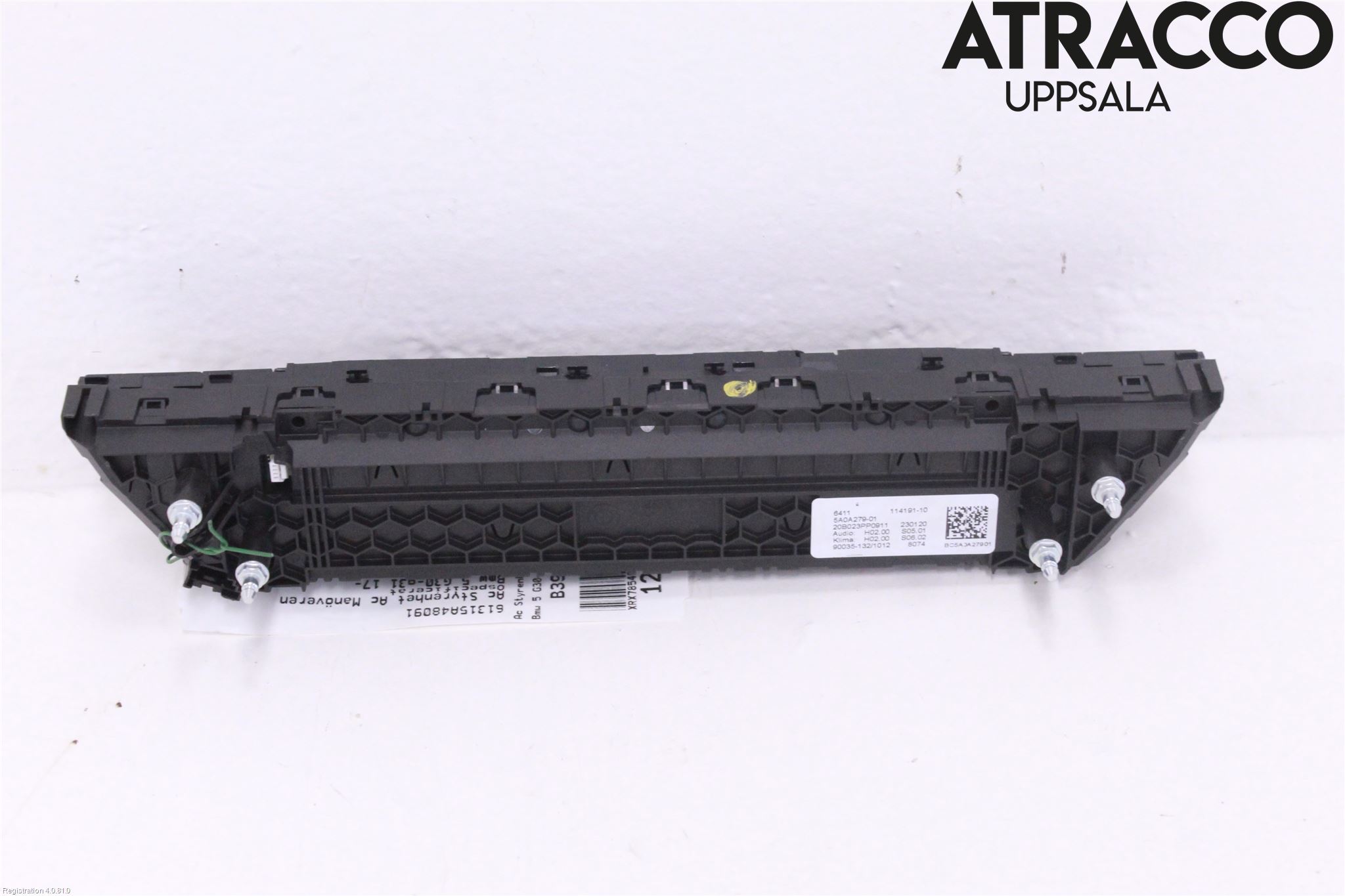 BMW 5 G30/G31/F90 17-23 Ac Styrenhet Ac Manöveren