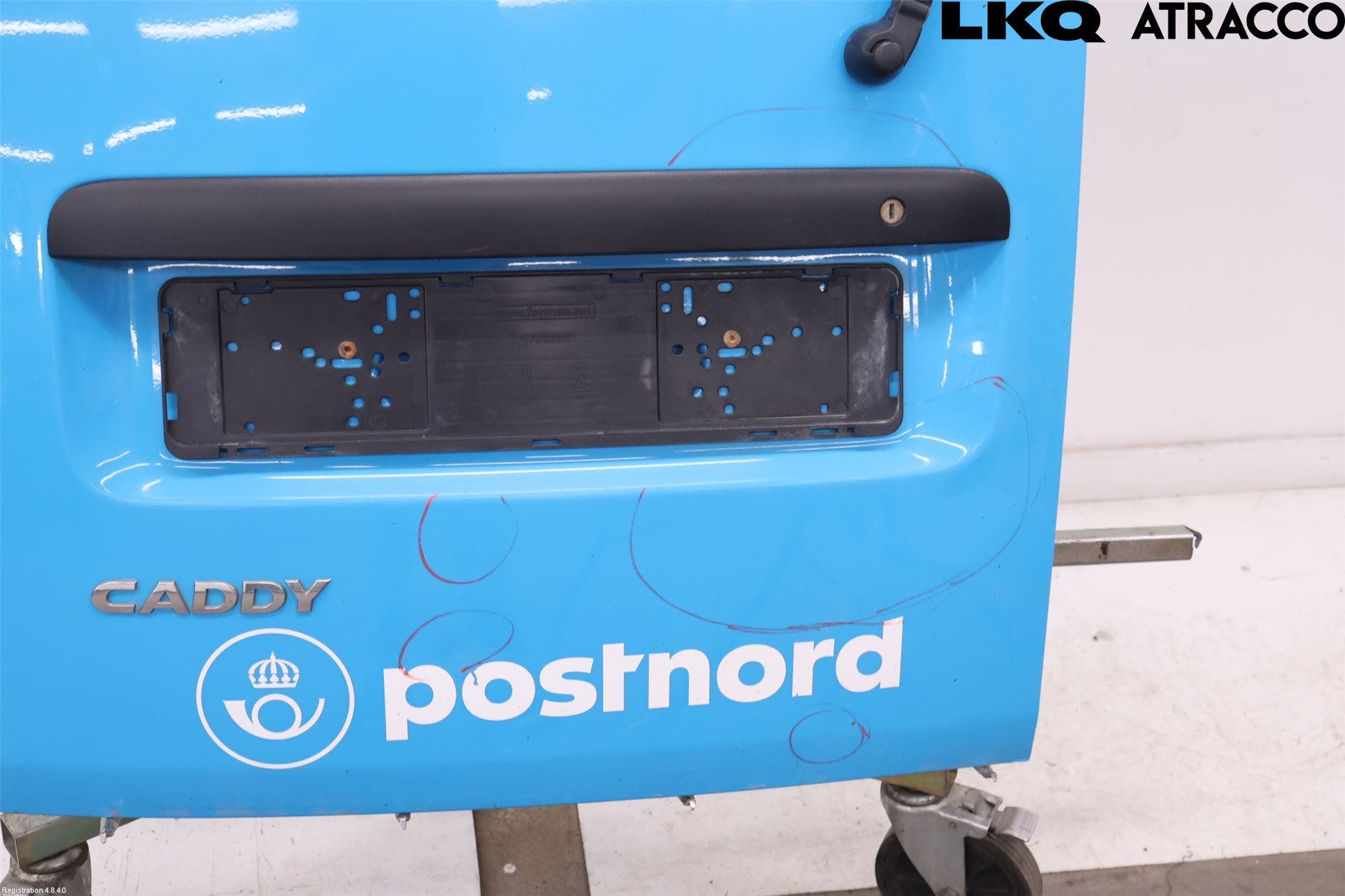 Volkswagen VW CADDY 16-20 Dörr Bak Van-Skåp Vänster