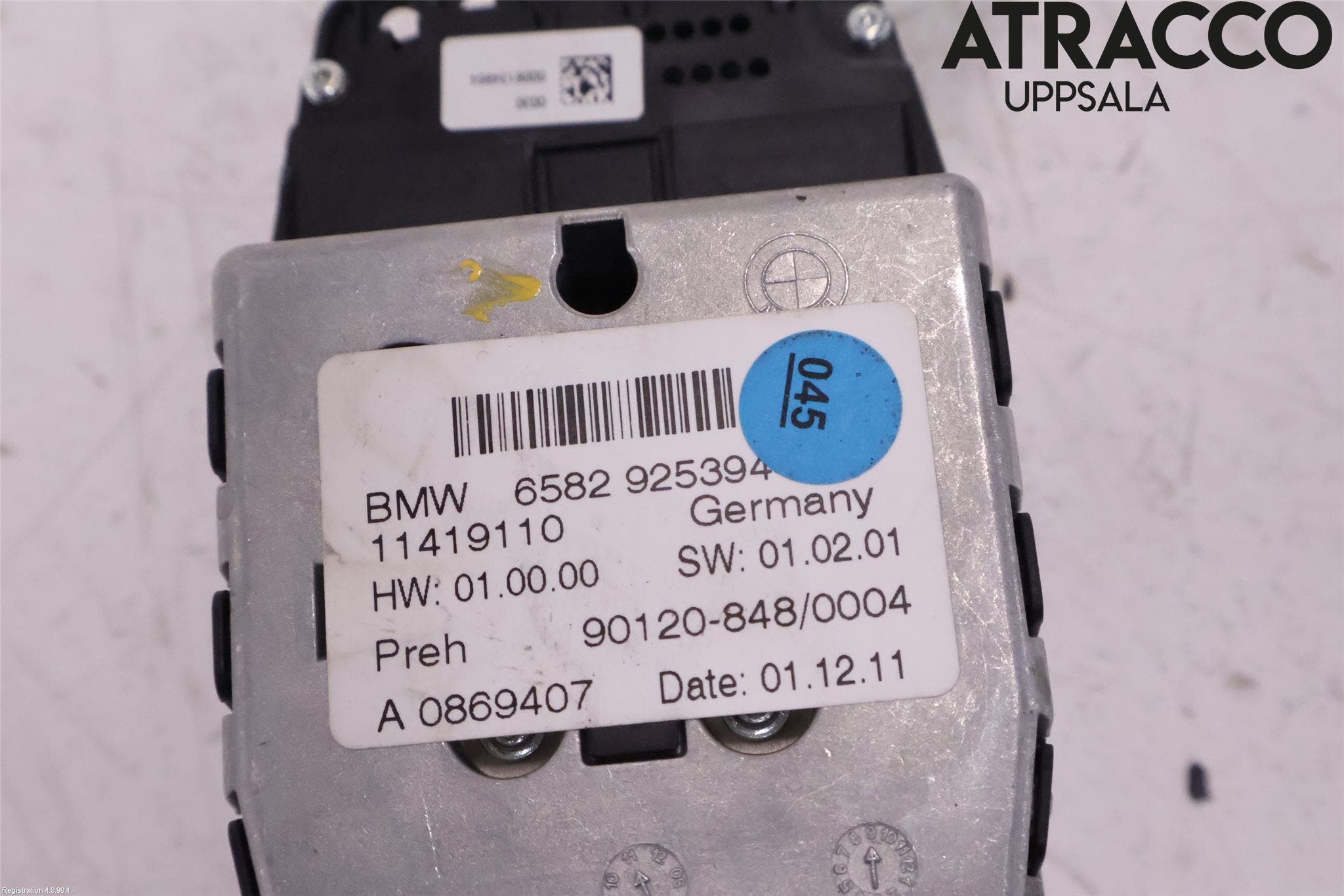 BMW 5 F10/F11/F18 09-17 Strömställare Multifunktion