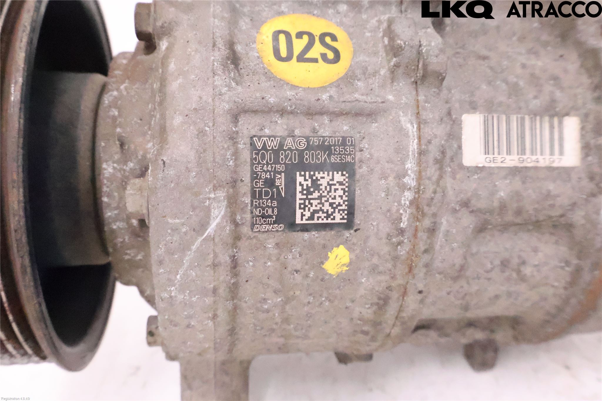 Volkswagen VW CADDY 16-20 Ac Kompressor