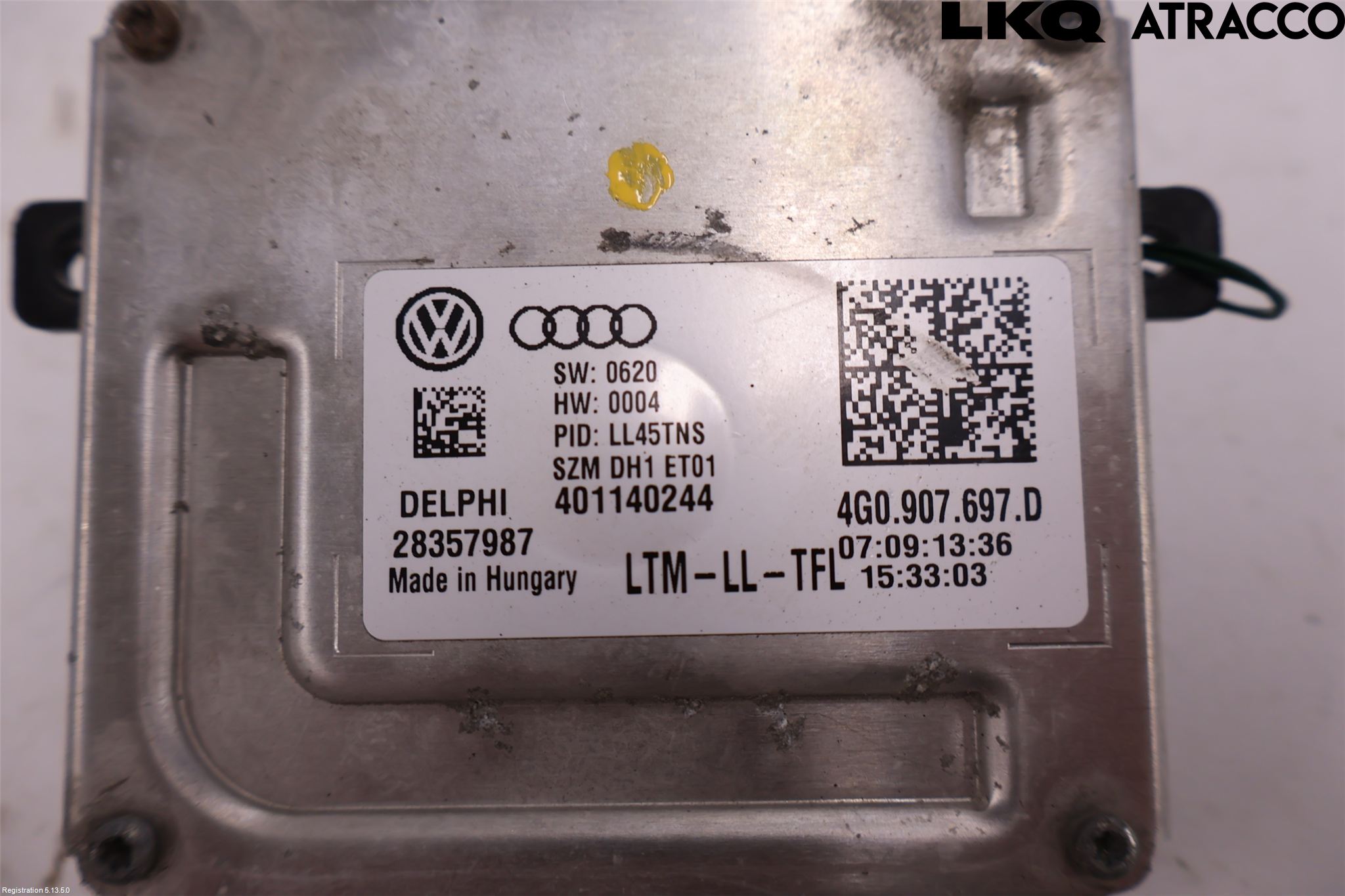 Audi Q3 8U 12-18 Styrenhet Strålkastare