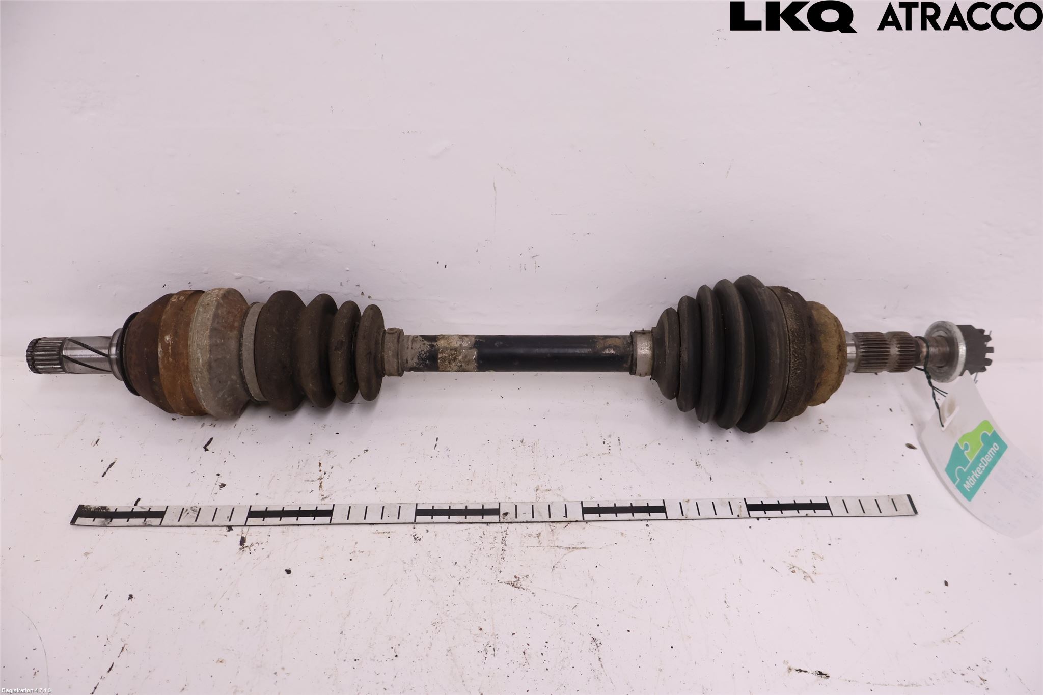 Opel ASTRA G 98-03 Drivaxel Fram Vänster