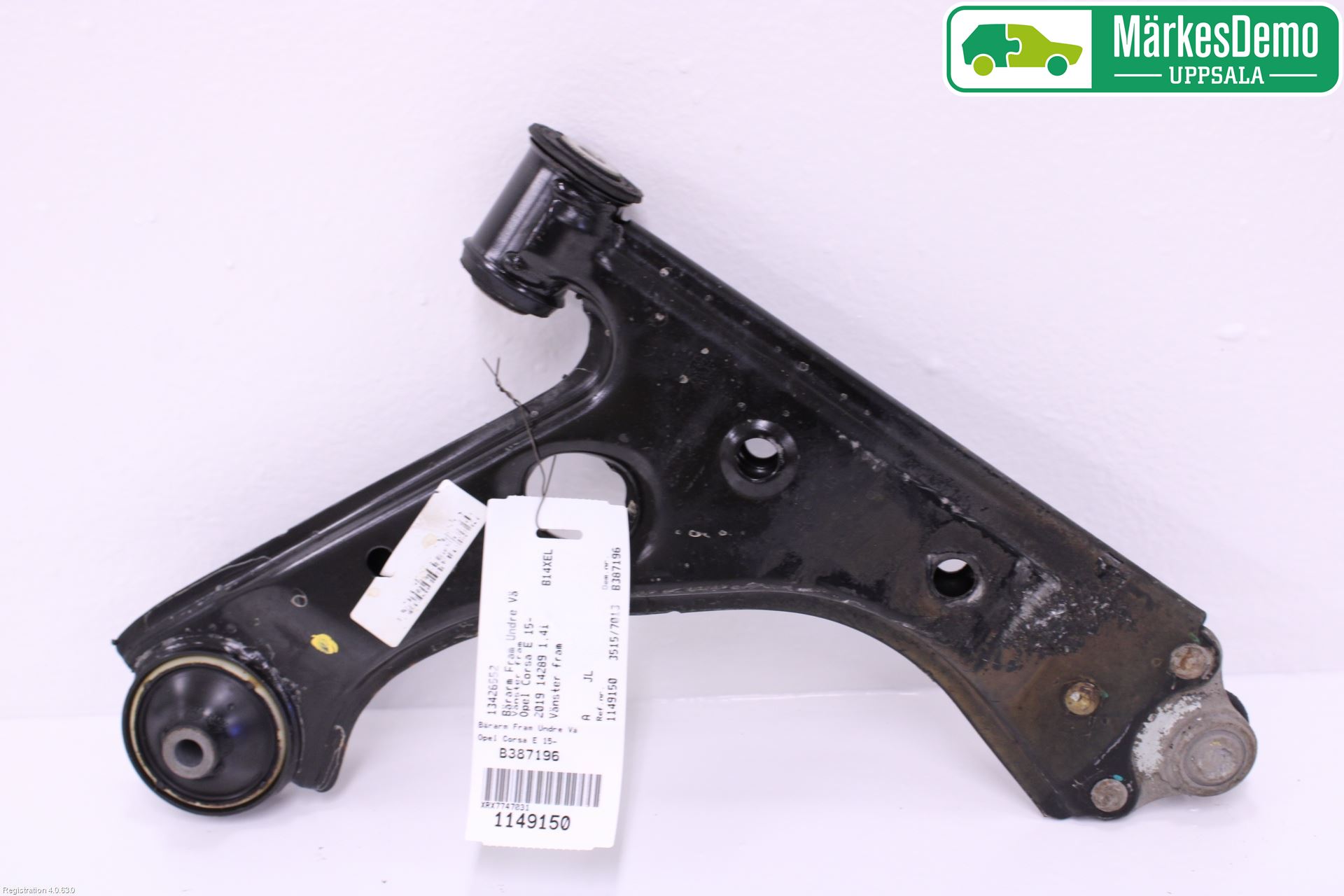 Opel CORSA E 15-19 Bärarm Fram Undre Vä