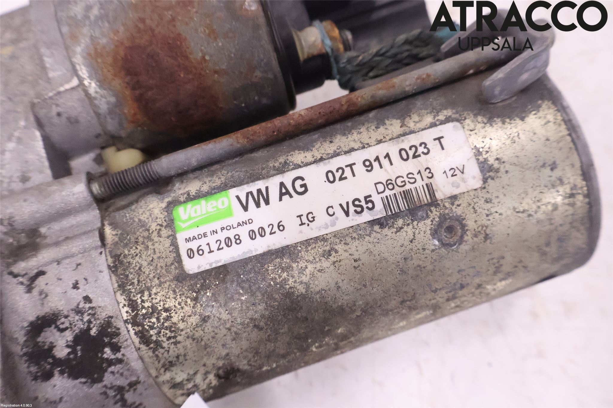 Volkswagen VW GOLF VI 09-13 Startmotor