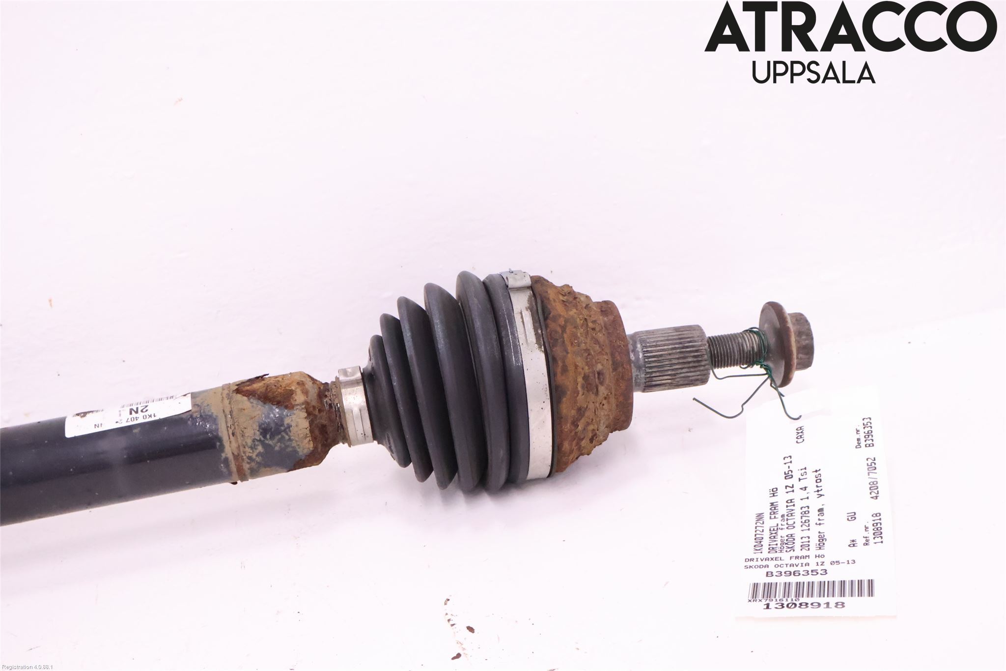 Skoda OCTAVIA (1Z) 05-13 Drivaxel Fram Höger