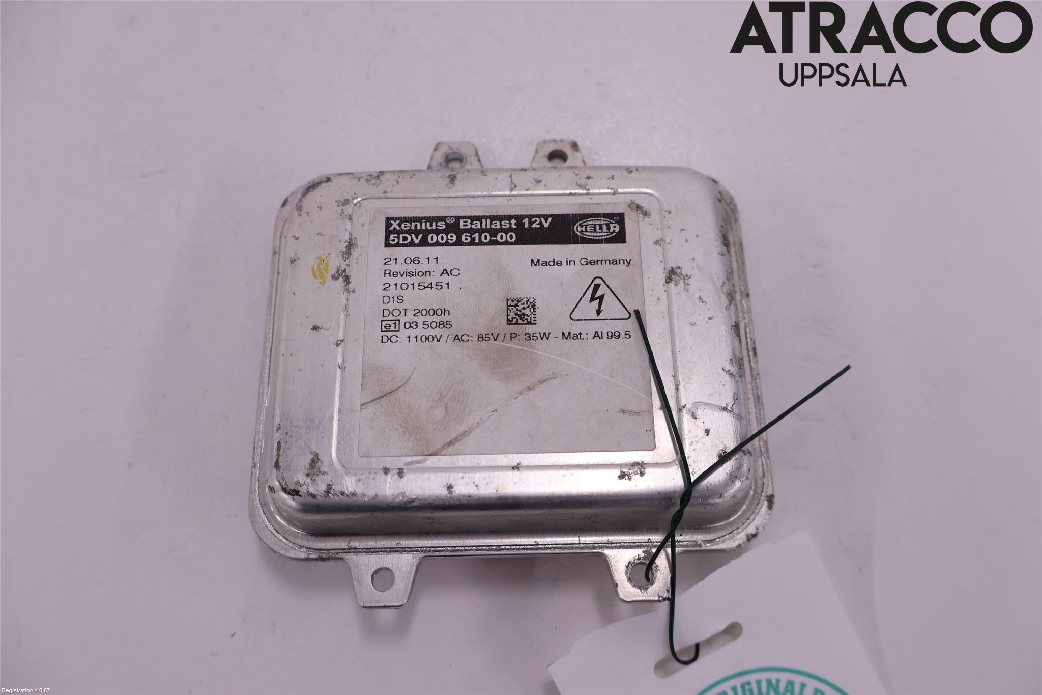 BMW X6 E71/E72   08-14 Styrenhet Strålkastare