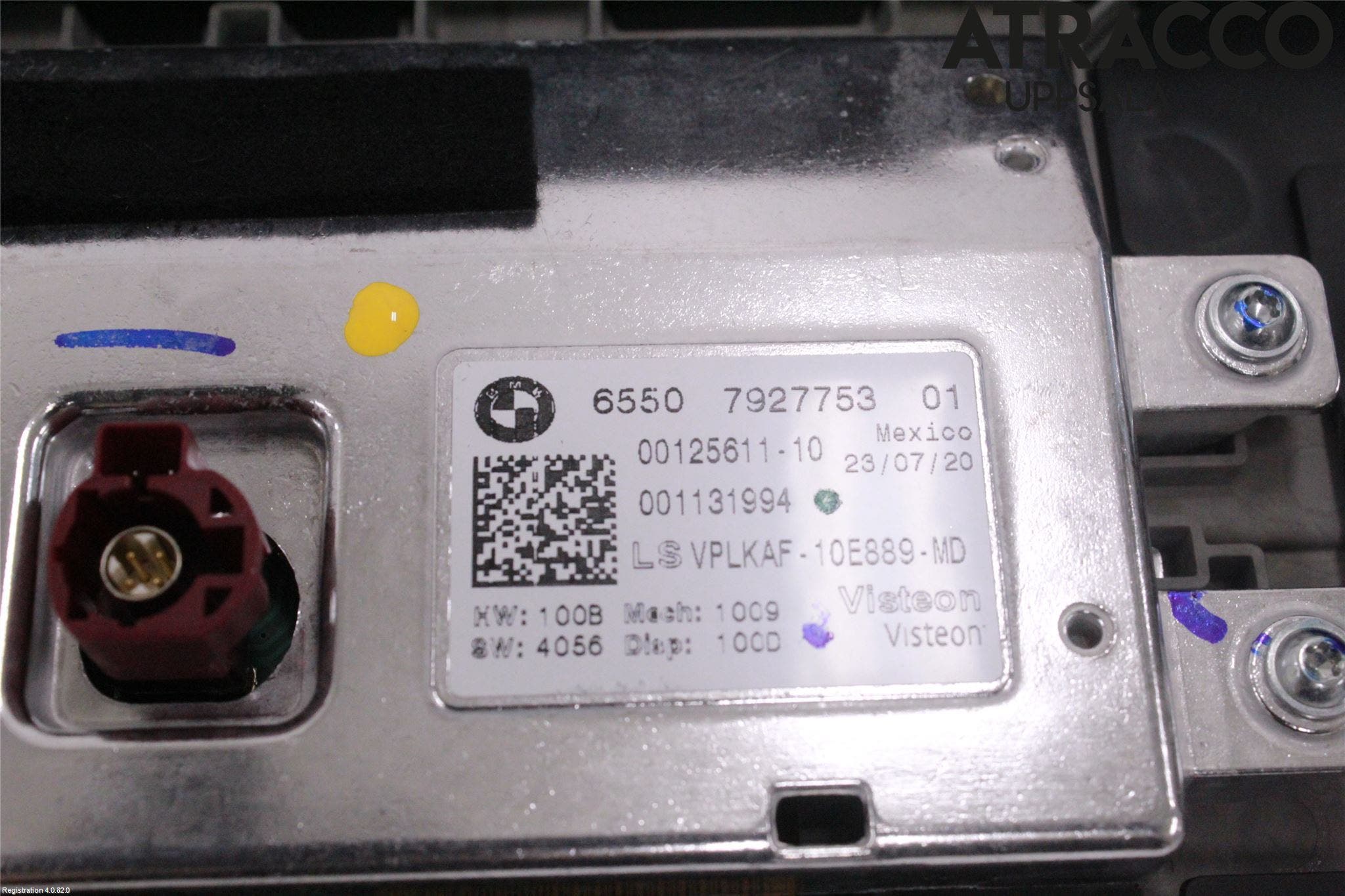 BMW 3 G20/G21/G80/G81 19- Bildskärm