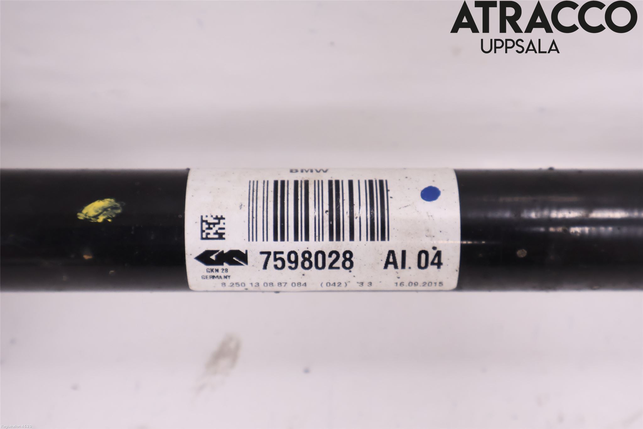 BMW X3 F25 10-17 Drivaxel Fram Höger