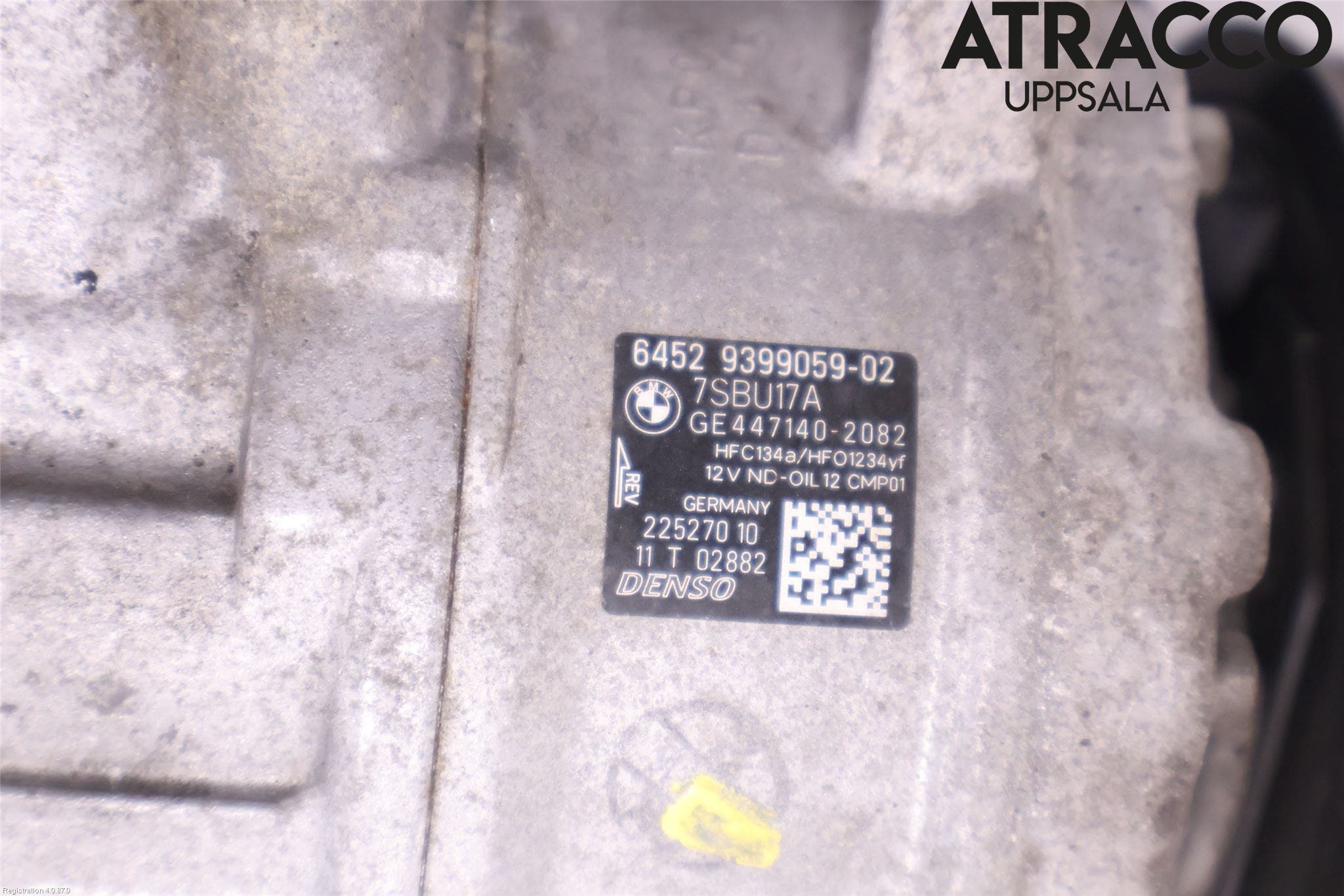 BMW 5 F10/F11/F18 09-17 Ac Kompressor