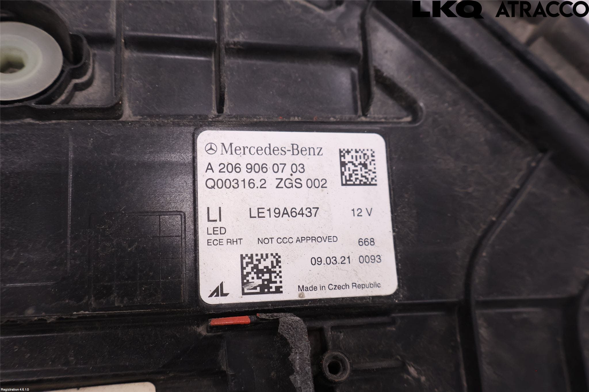 Mercedes-Benz MB C-KLASS (W206) 21- Strålkastare Vänster