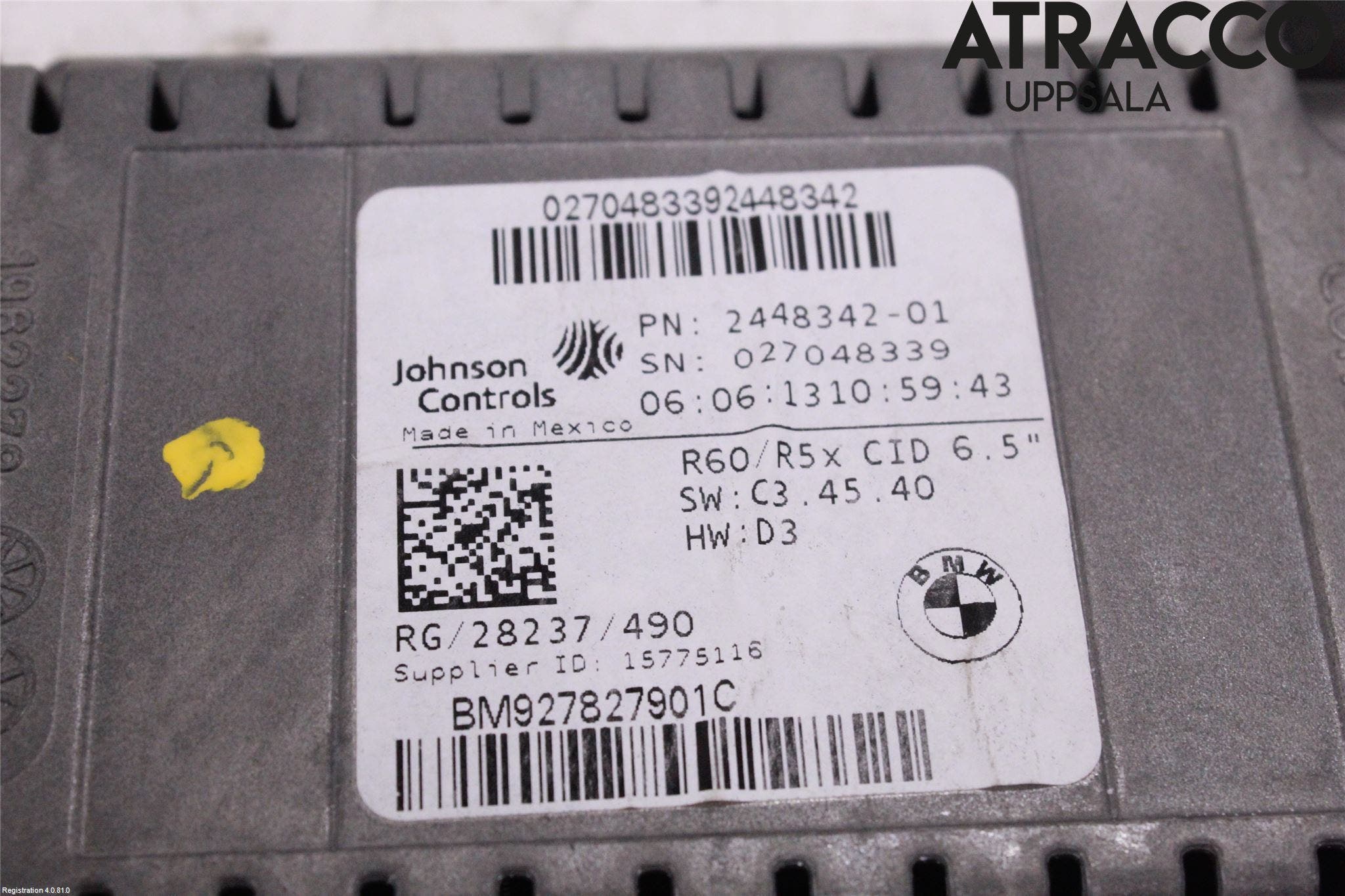 Mini CLUBMAN R55 06-14 Bildskärm