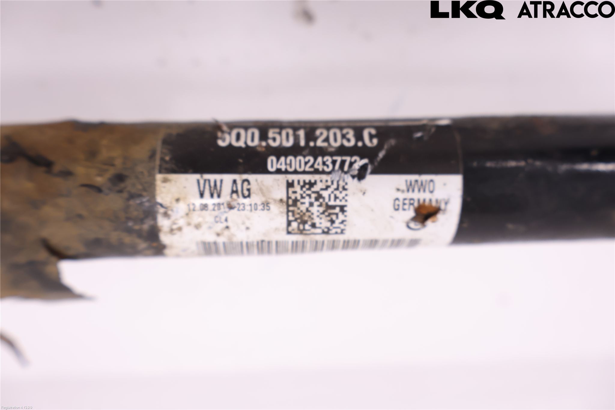 Volkswagen VW T-ROC 18- Drivaxel Bak Vänster