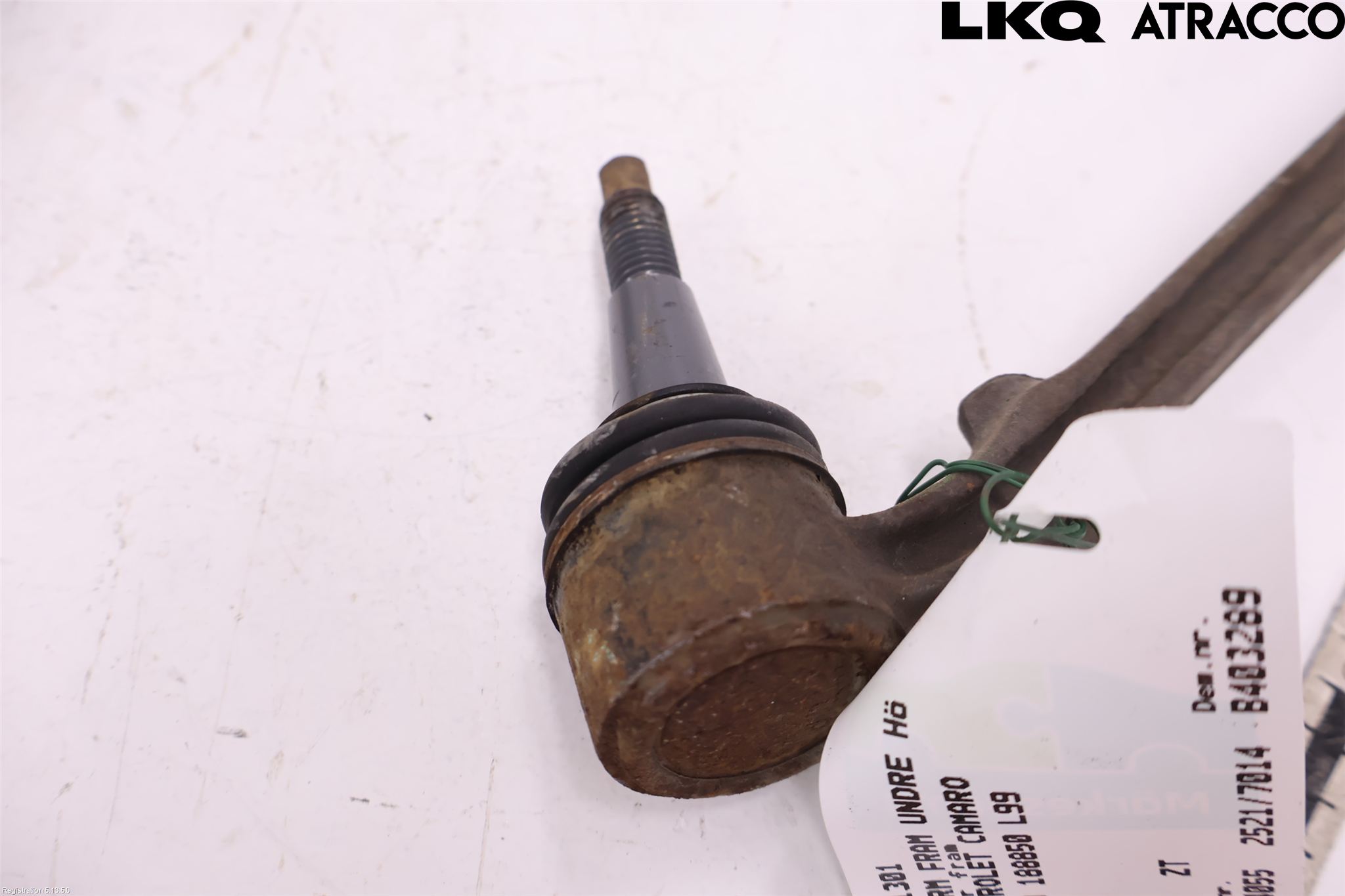 Chevrolet CAMARO Bärarm Fram Undre Hö