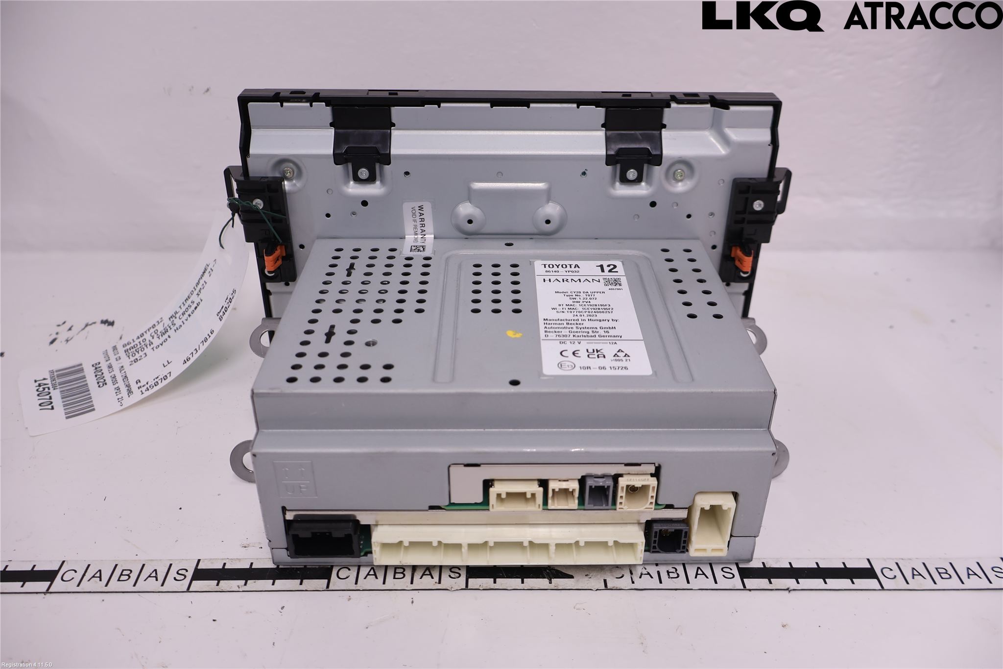 Toyota YARIS CROSS XP21 21- Cd Radio - Multimediapanel