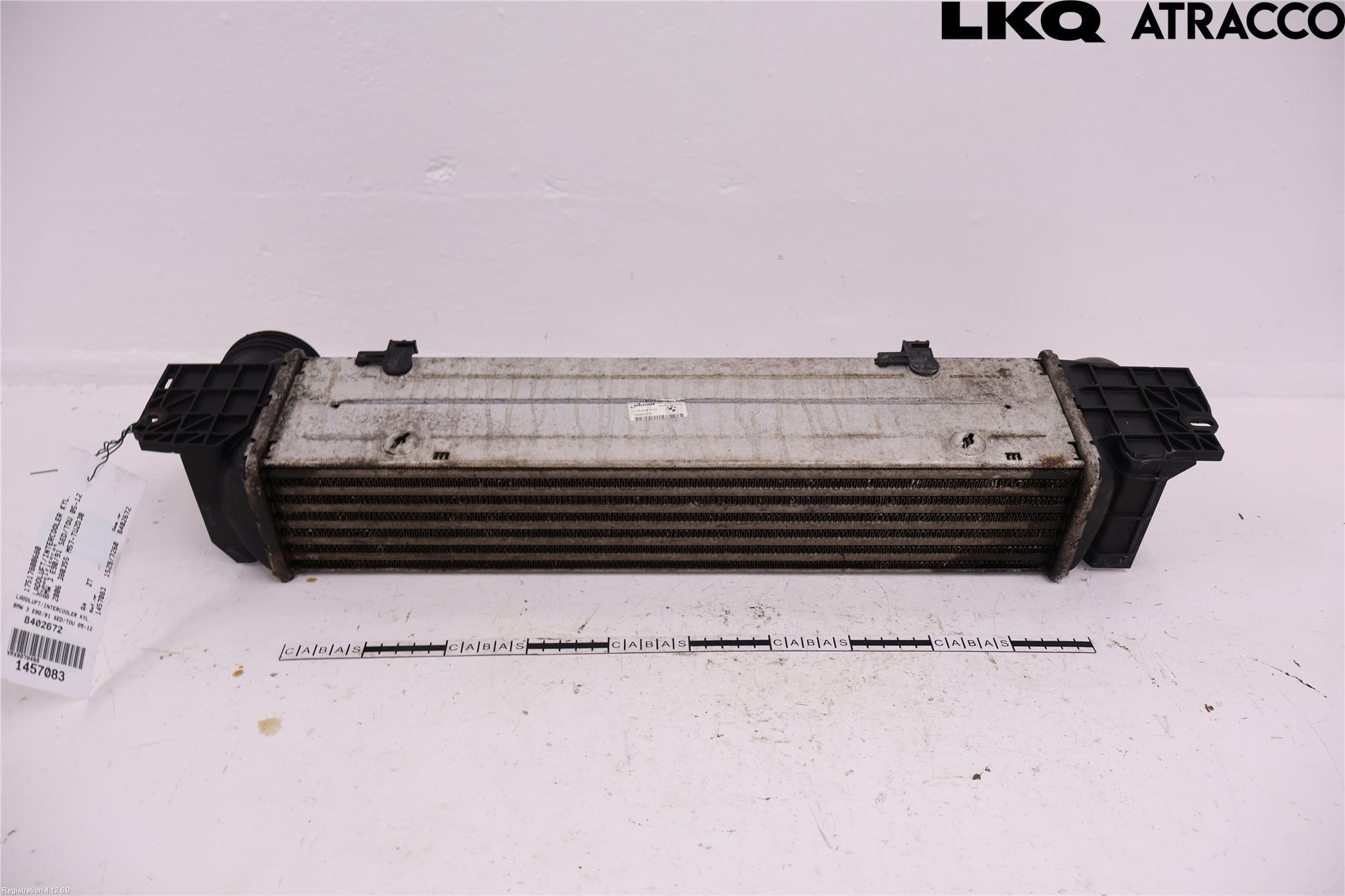 BMW 3 E90/91 SED/TOU 05-12 Laddluft-Intercooler Kyl
