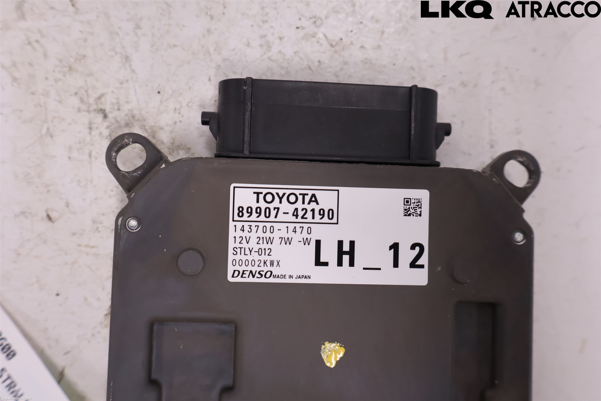 Toyota RAV4 19- Styrenhet Strålkastare