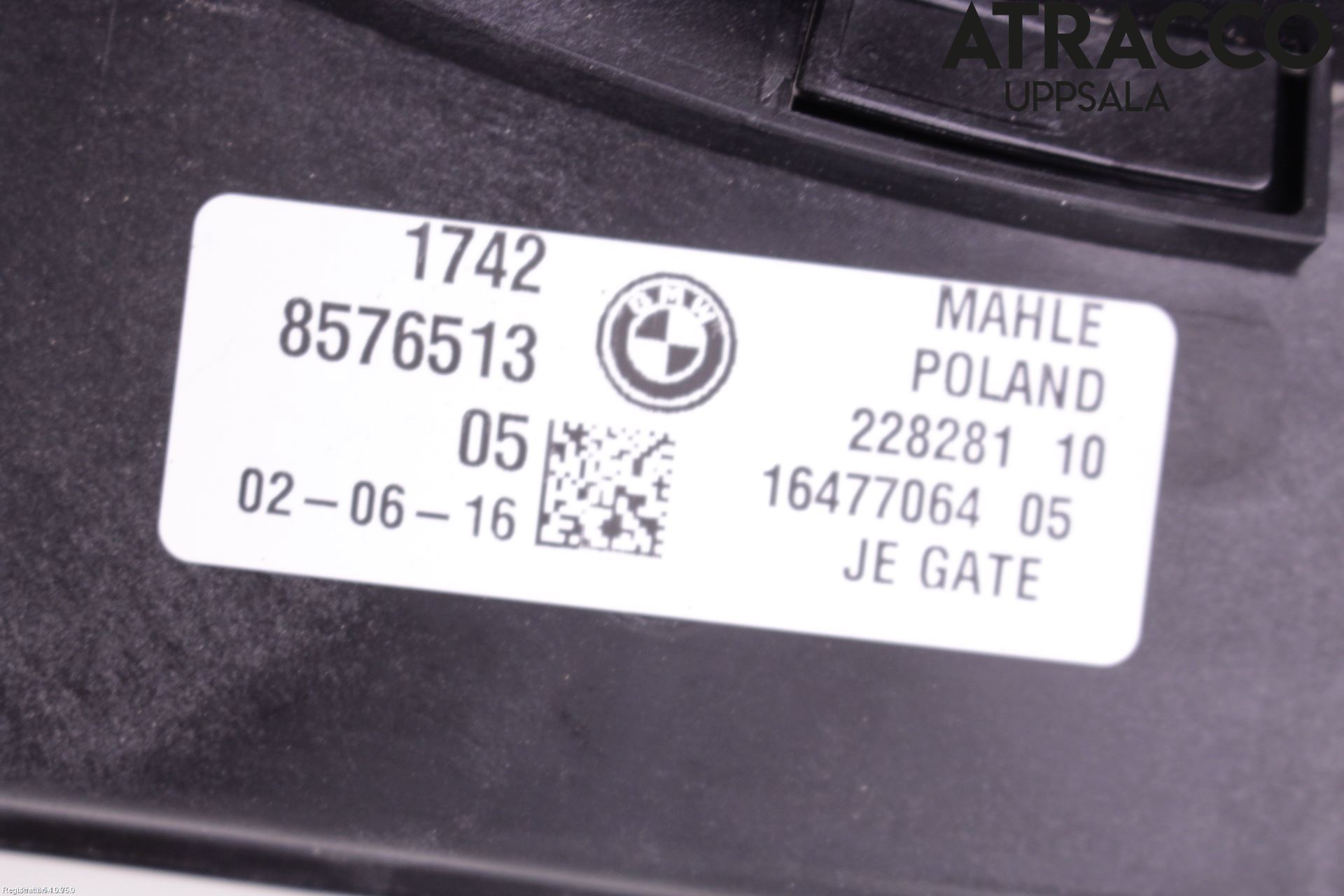 BMW 7 G11/G12 15-22 Kylfläkt El