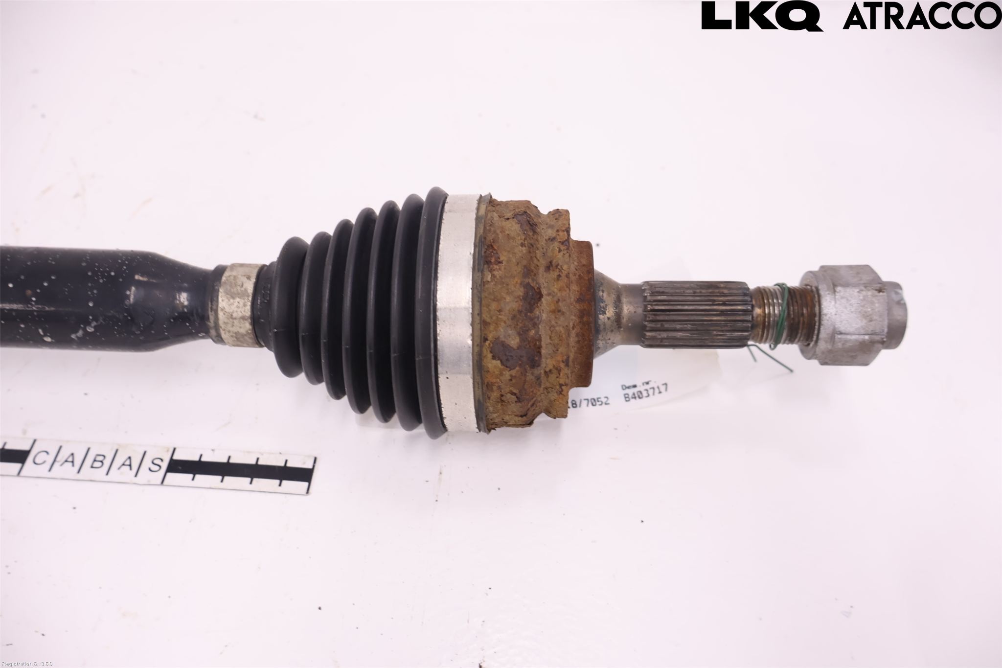 Citroen C3 10-17 Drivaxel Fram Höger